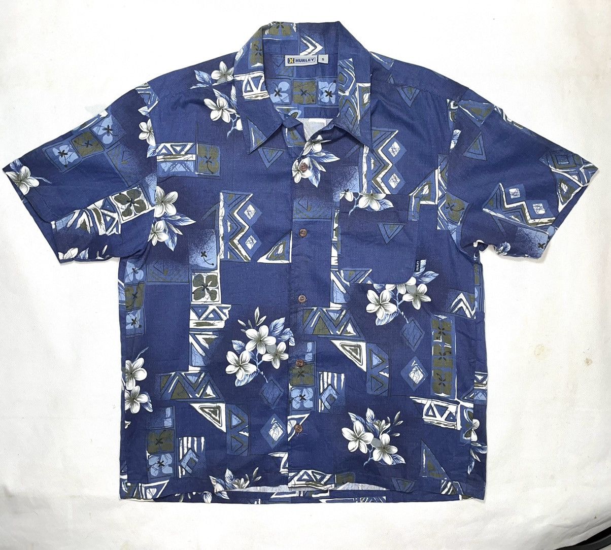 Hurley × Vintage Vintage 90s Hurley USA made Hawaii shirt rare summer Size US L / EU 52-54 / 3 - 12 Thumbnail
