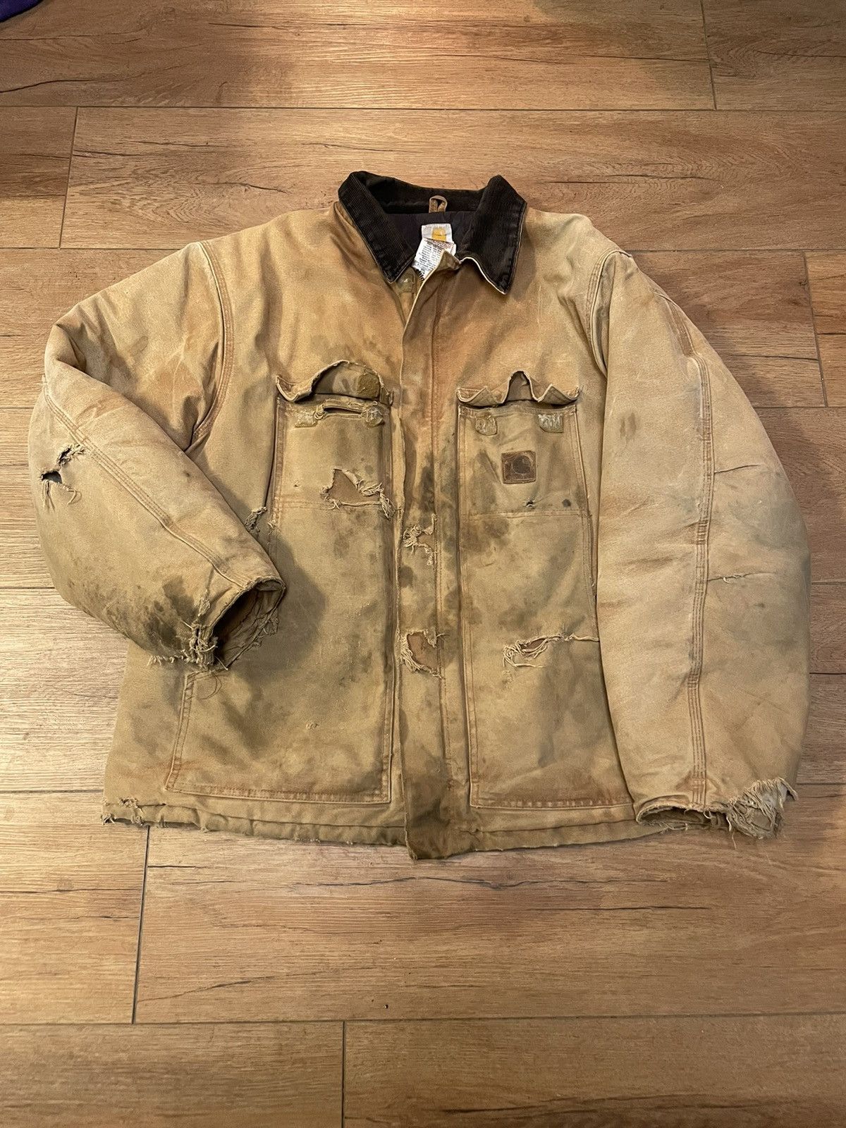 Carhartt × Streetwear × Vintage Vintage carhartt Detroit Santa Fe 