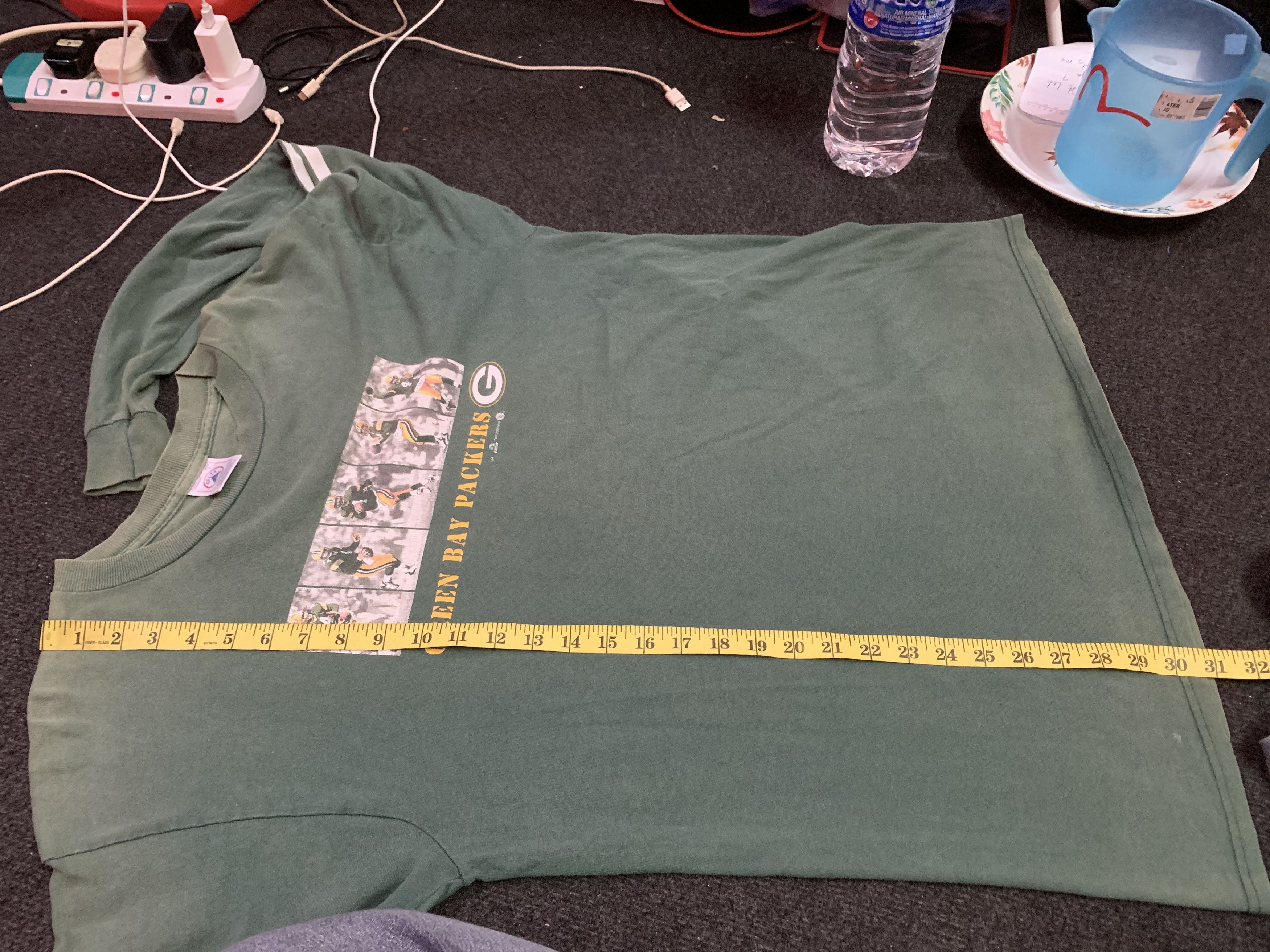 NFL × Vintage Rare! Vintage NFL Greenbay Packers Y2K Tee Size US L / EU 52-54 / 3 - 12 Thumbnail