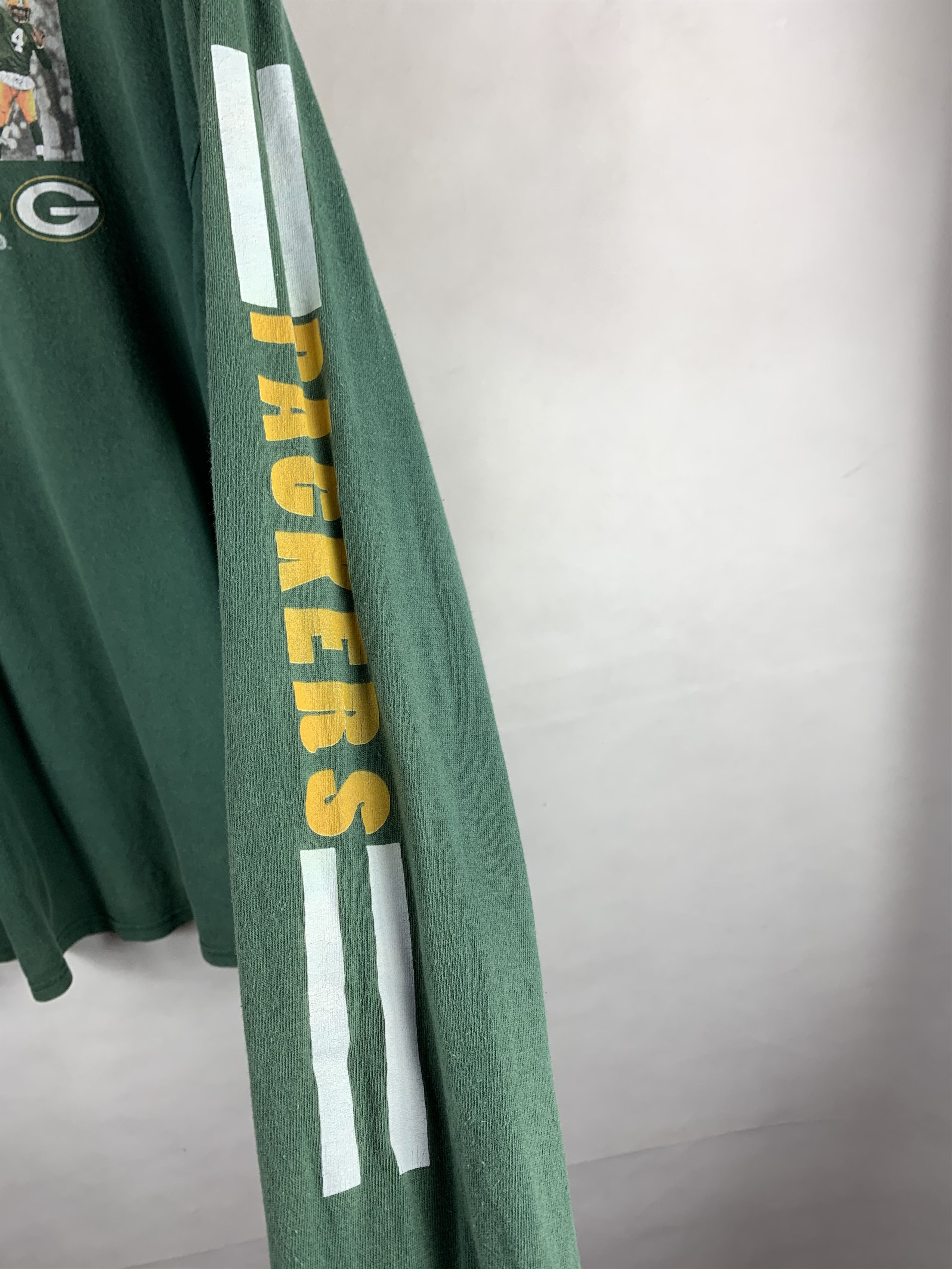 NFL × Vintage Rare! Vintage NFL Greenbay Packers Y2K Tee Size US L / EU 52-54 / 3 - 5 Thumbnail