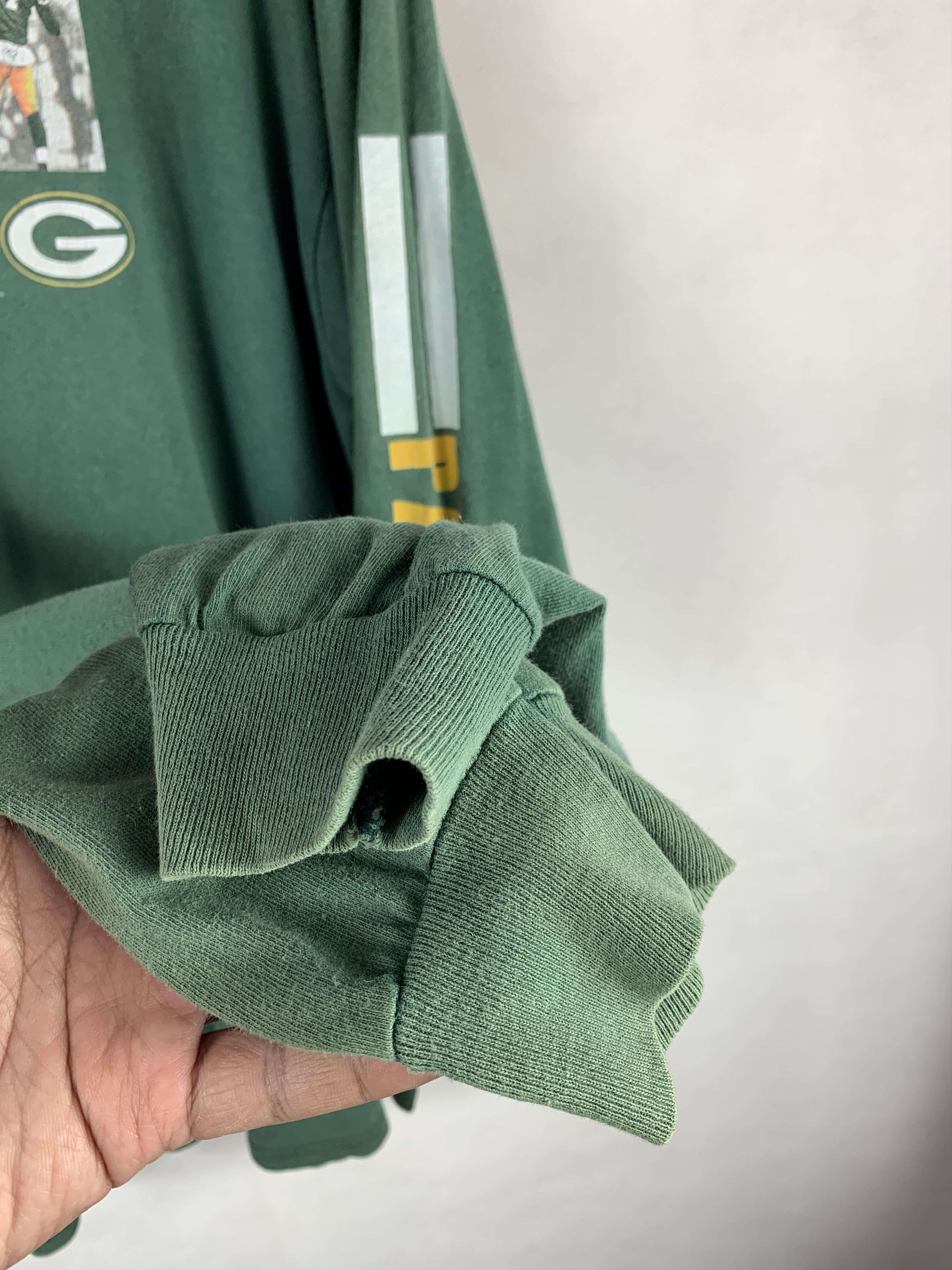 NFL × Vintage Rare! Vintage NFL Greenbay Packers Y2K Tee Size US L / EU 52-54 / 3 - 6 Thumbnail