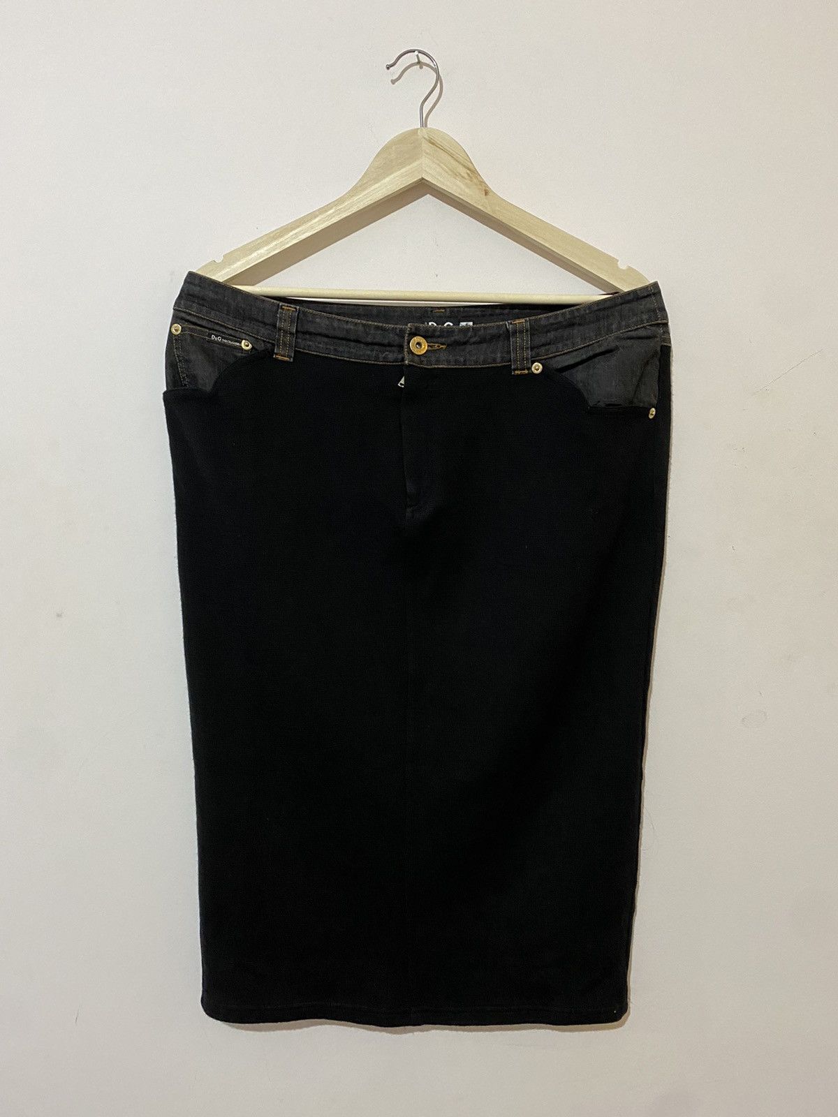 Dolce & Gabbana Dolce Gabbana Hybrid Midi Skirt Archive Size 34" / US 12 / IT 48 - 1 Thumbnail