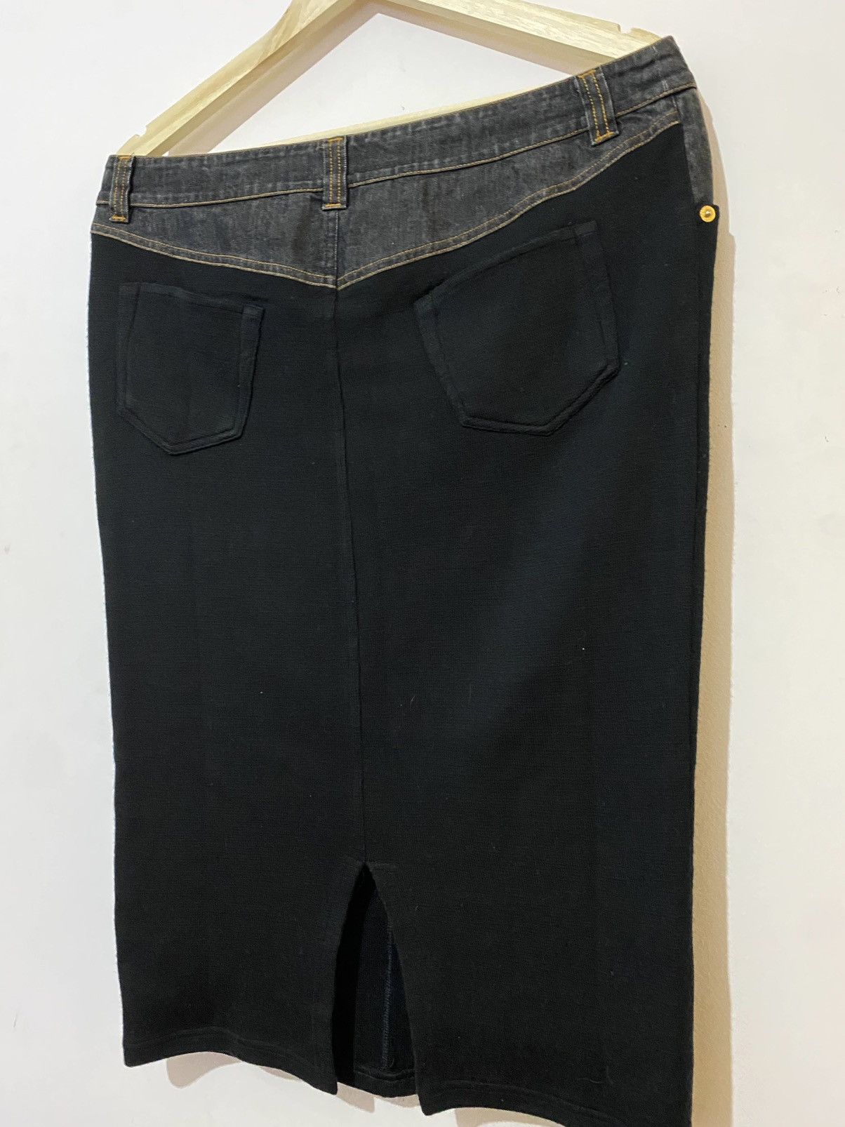 Dolce & Gabbana Dolce Gabbana Hybrid Midi Skirt Archive Size 34" / US 12 / IT 48 - 5 Thumbnail