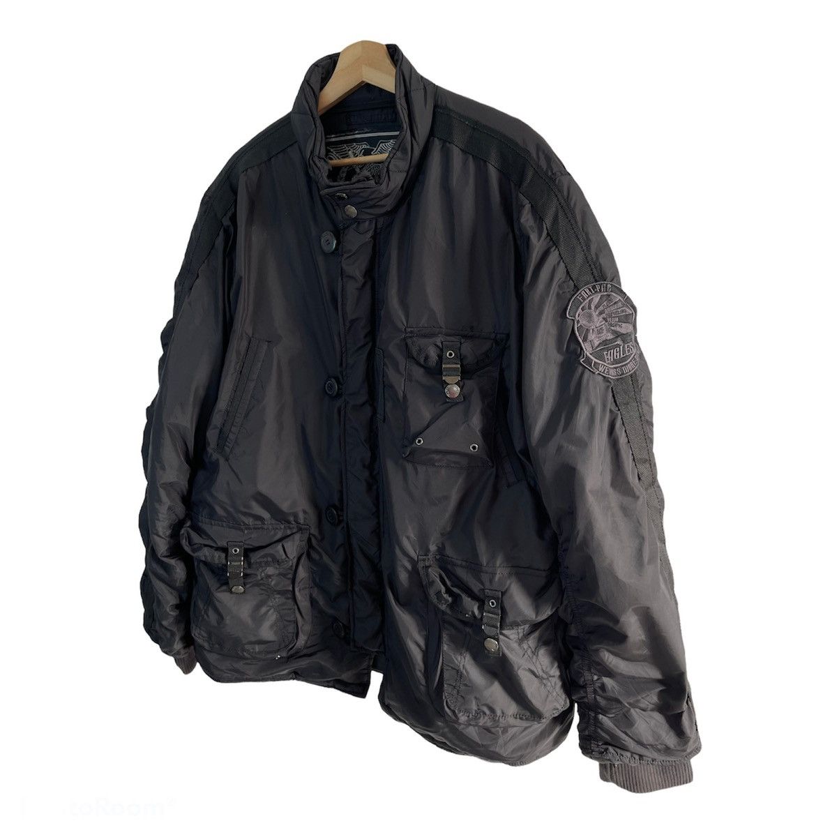 Alpha Industries 50th Anniversary ALPHA INDUSTRIES Bondage Pockets Bomber Size US XL / EU 56 / 4 - 2 Thumbnail