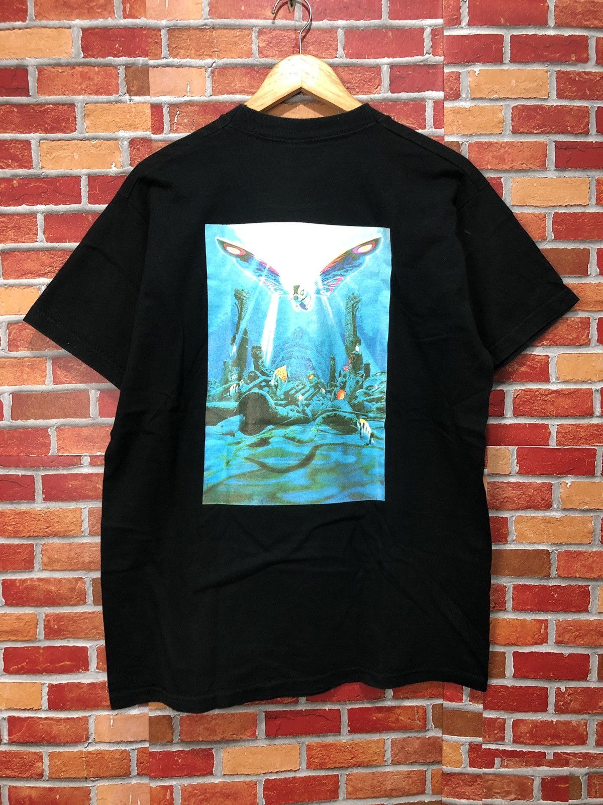 Vintage Vintage 90s Rebirth Of Mothra II T-Shirt Godzilla Size US L / EU 52-54 / 3 - 1 Thumbnail