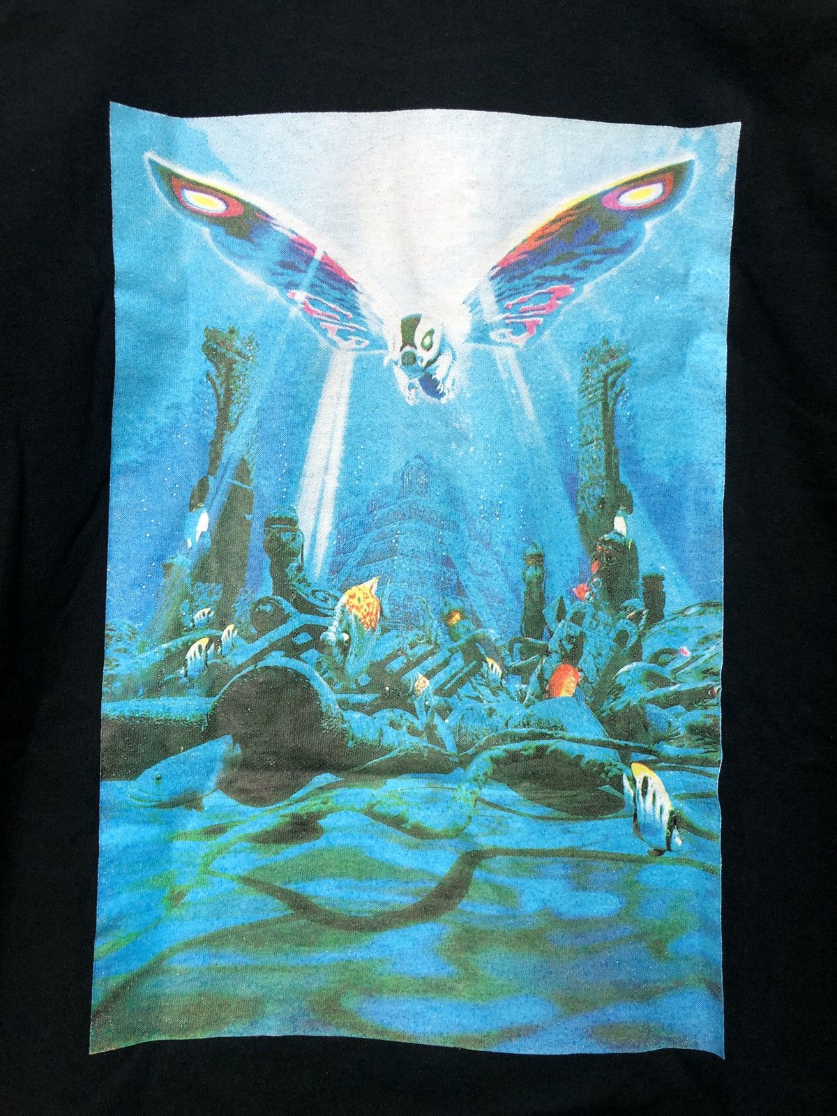 Vintage Vintage 90s Rebirth Of Mothra II T-Shirt Godzilla Size US L / EU 52-54 / 3 - 2 Thumbnail