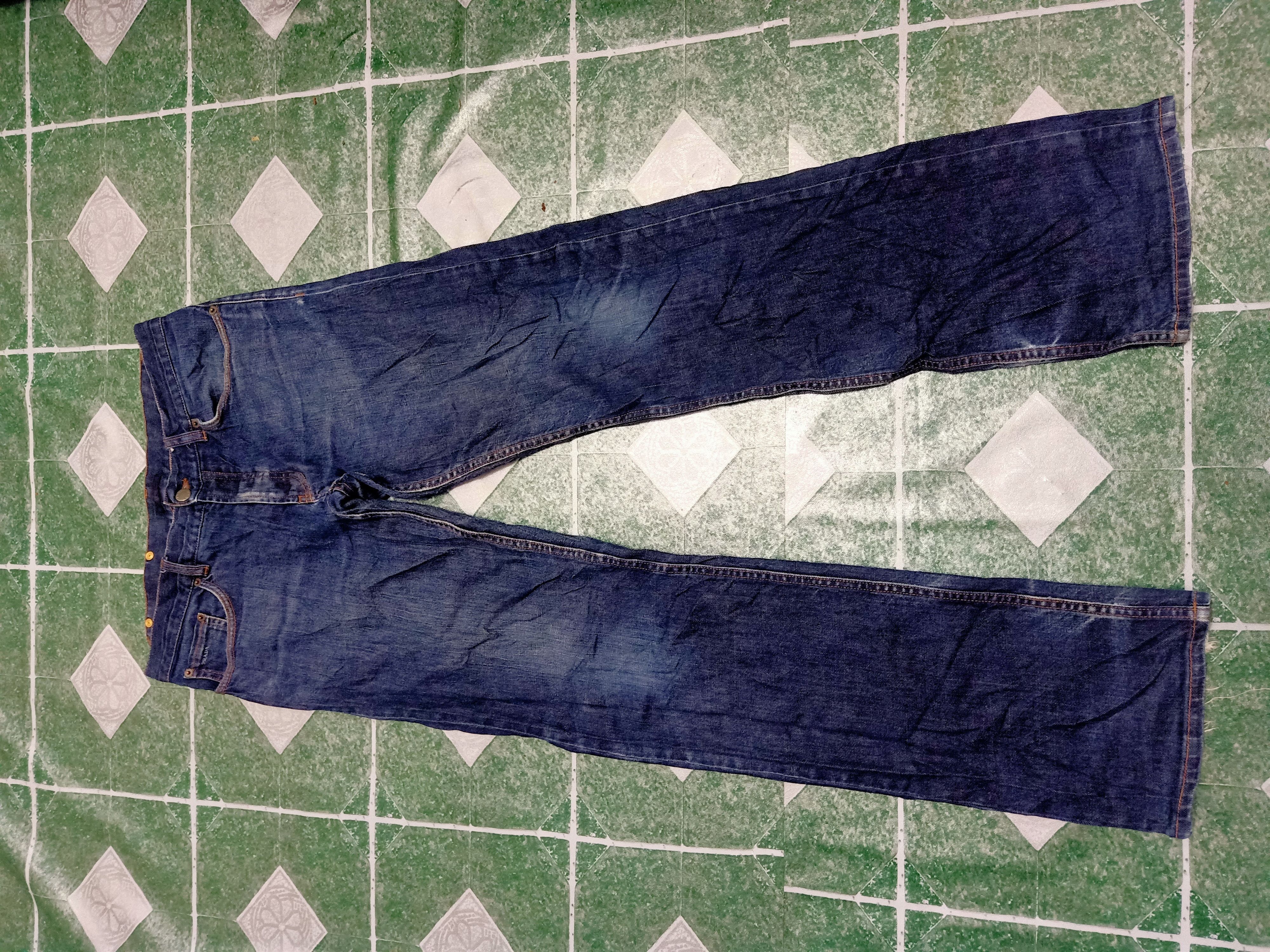 image of Distressed Denim x Prada Distressed Jeans Prada Classic Fit Jeans in Denim, Men's (Size 33)