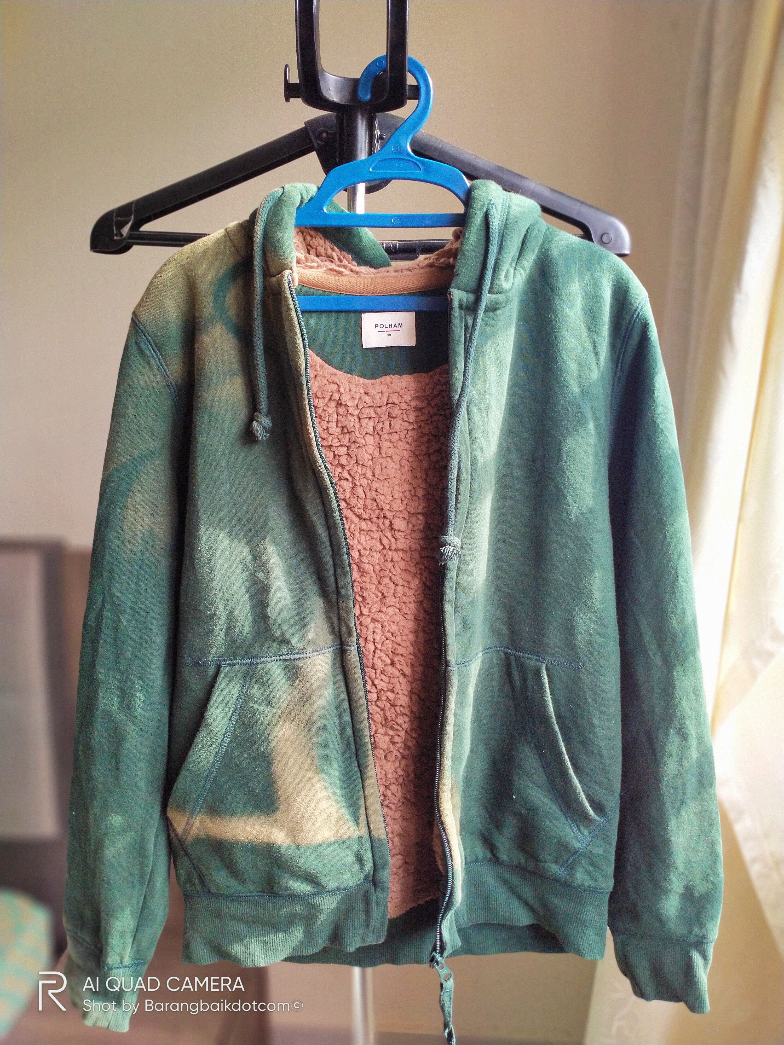 Vintage Polham sherpa zip up fleece hoodie Size US M / EU 48-50 / 2 - 7 Thumbnail