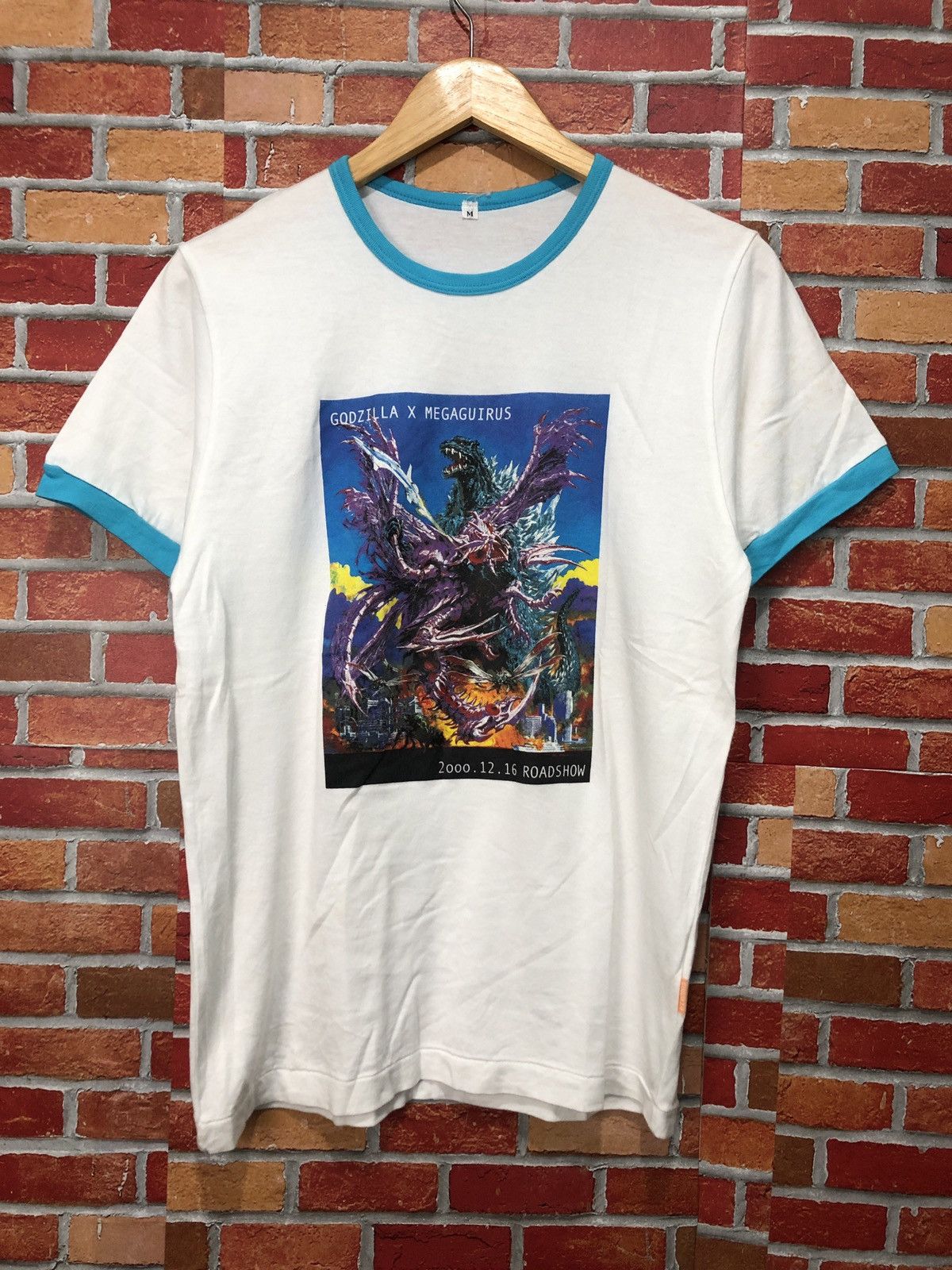 Vintage Vintage Godzilla X Megaguirus Road Show Promo T-Shirt Size US M / EU 48-50 / 2 - 1 Thumbnail