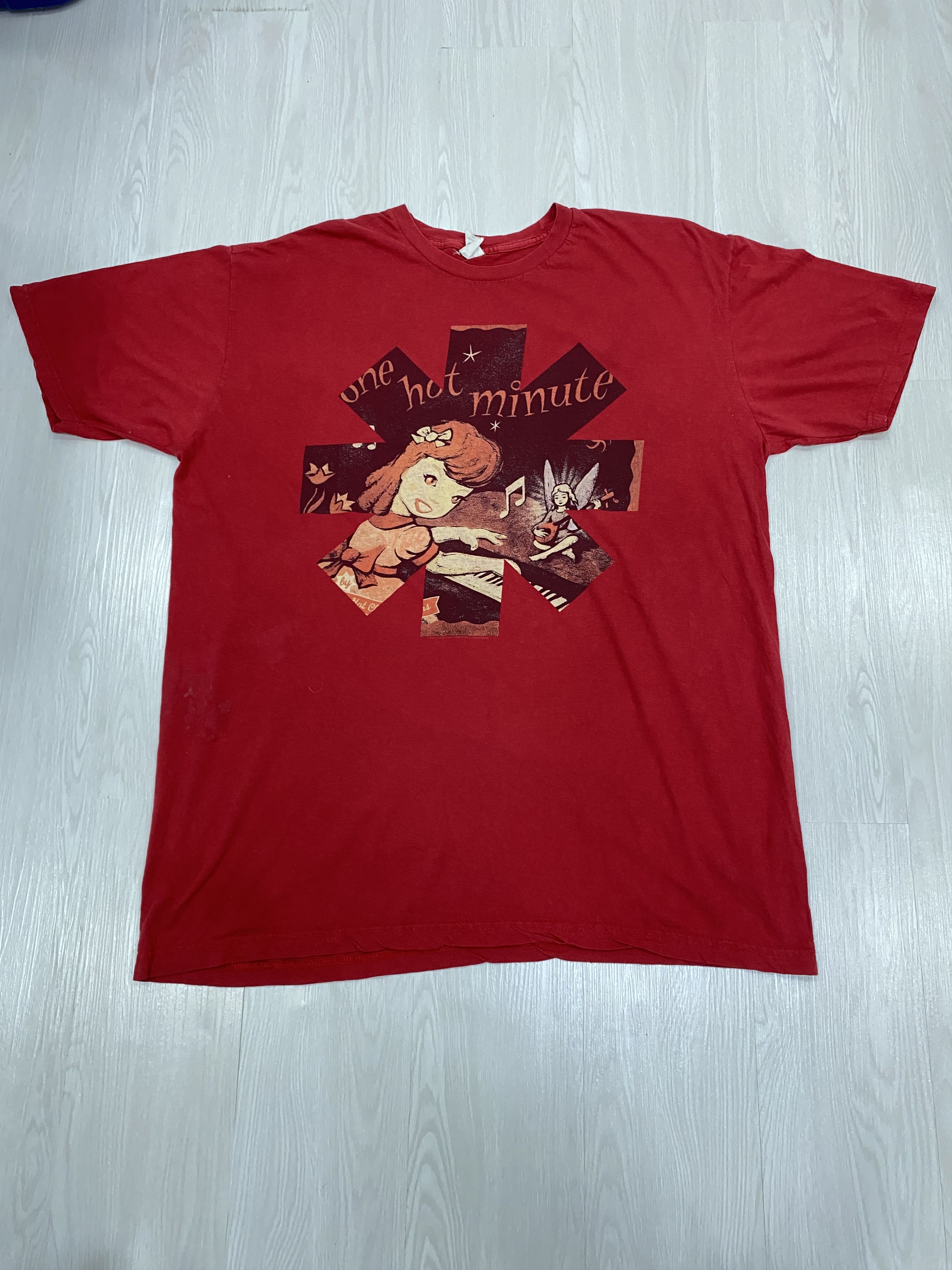Band Tees × Vintage Vintage Red hot chilipappers shirt Size US XL / EU 56 / 4 - 1 Thumbnail