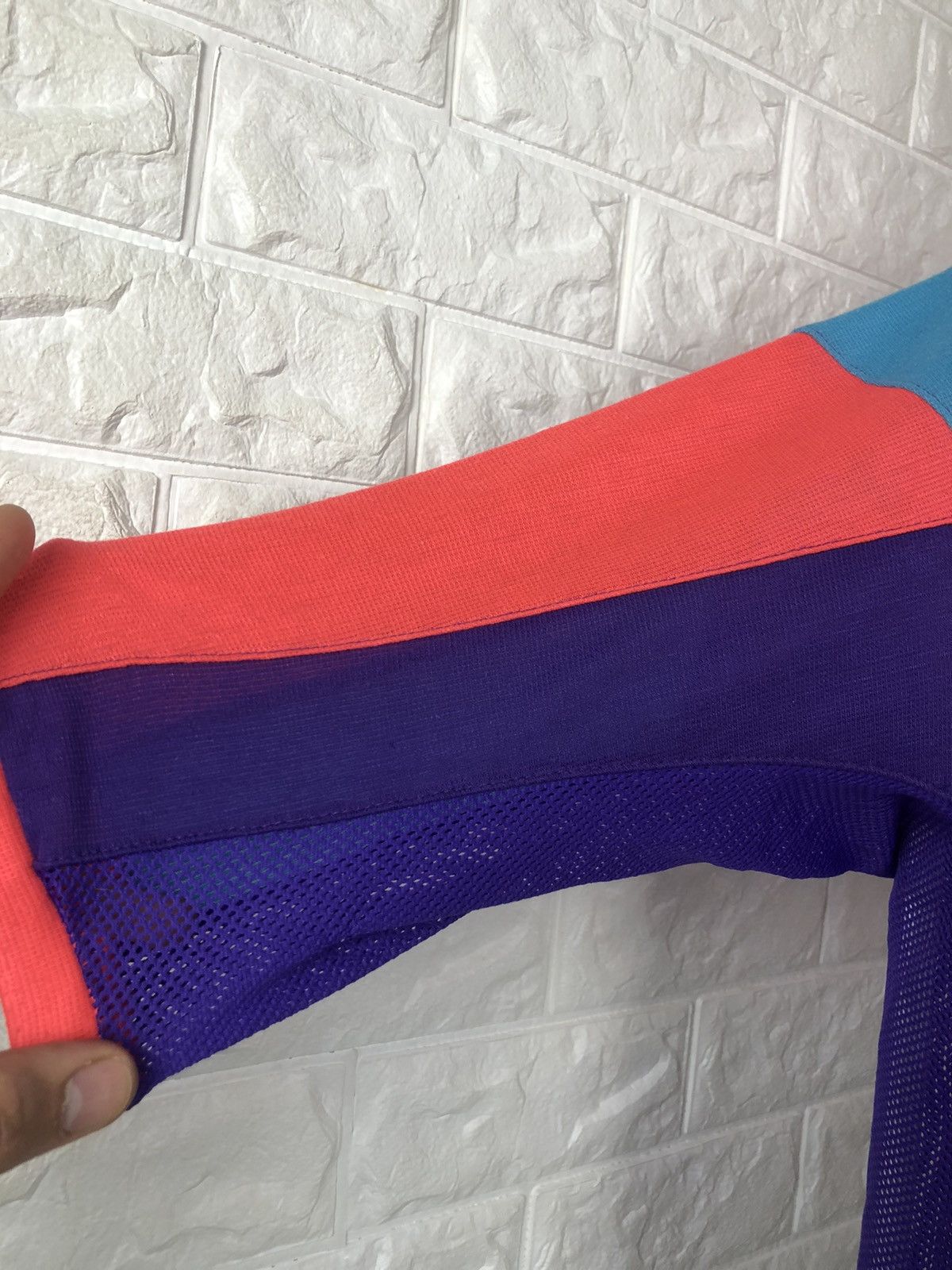 Nike × Vintage Vintage 80s NIKE Cycling Shirt Size US M / EU 48-50 / 2 - 6 Thumbnail