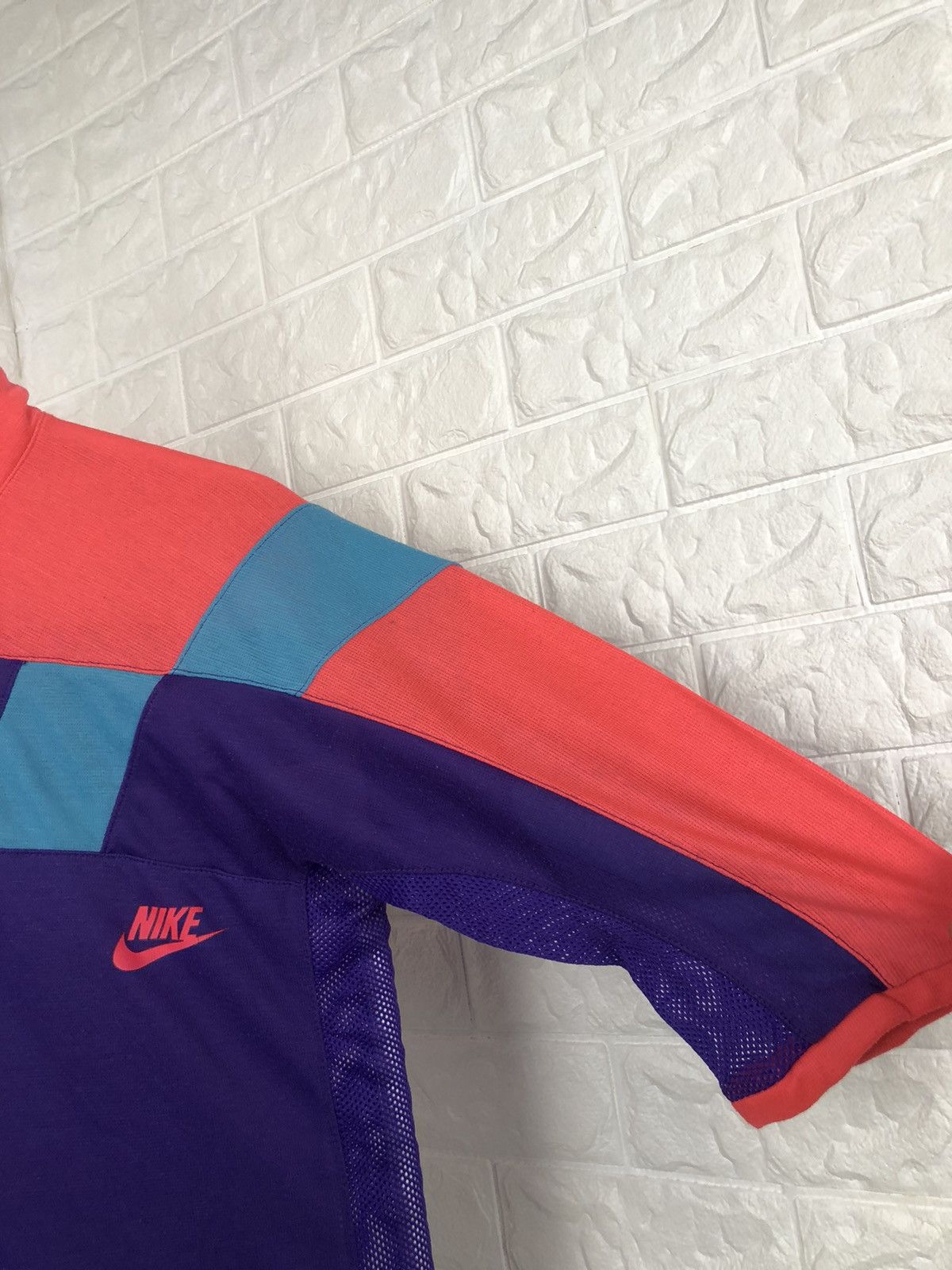 Nike × Vintage Vintage 80s NIKE Cycling Shirt Size US M / EU 48-50 / 2 - 4 Thumbnail
