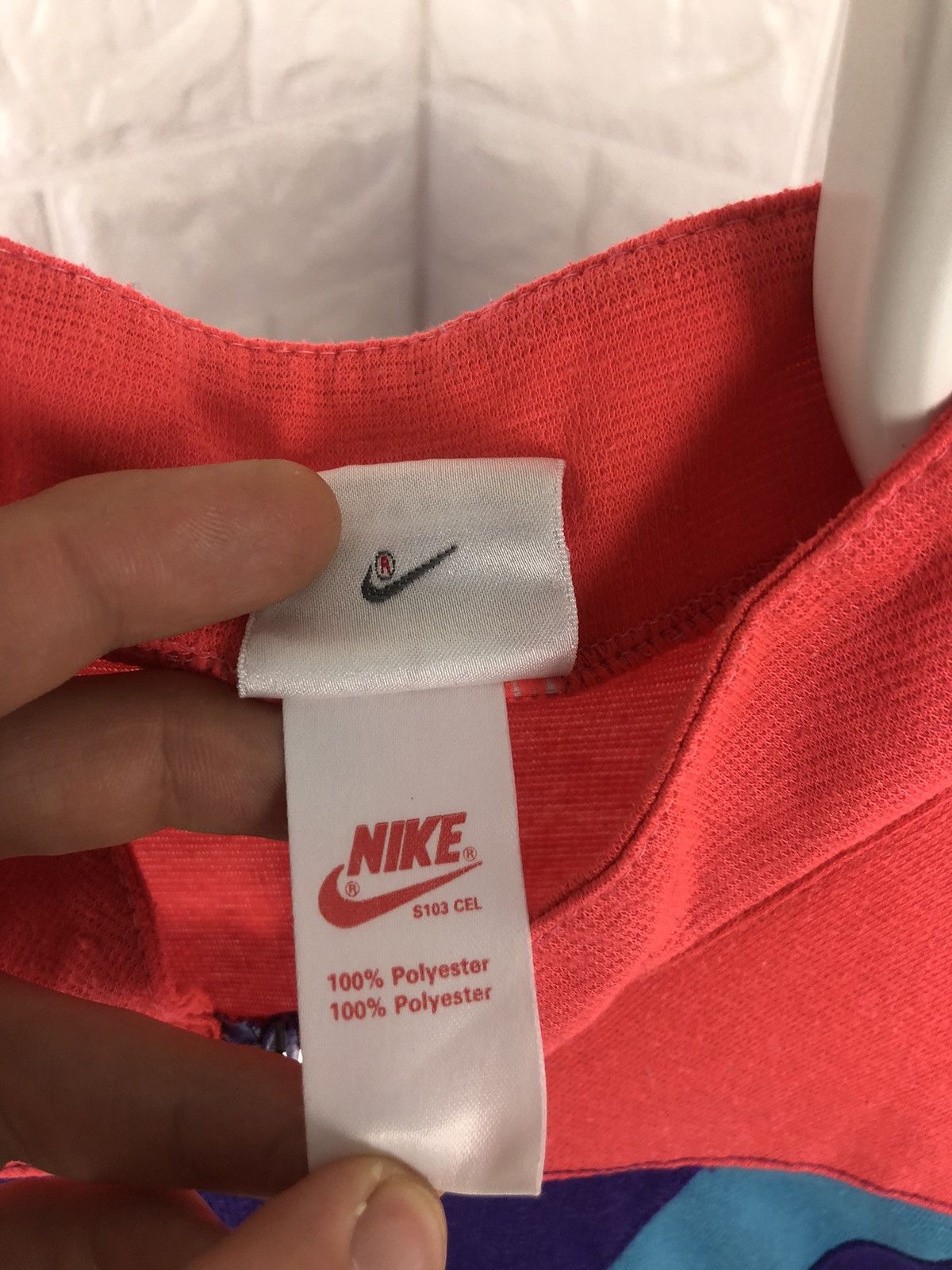 Nike × Vintage Vintage 80s NIKE Cycling Shirt Size US M / EU 48-50 / 2 - 14 Thumbnail
