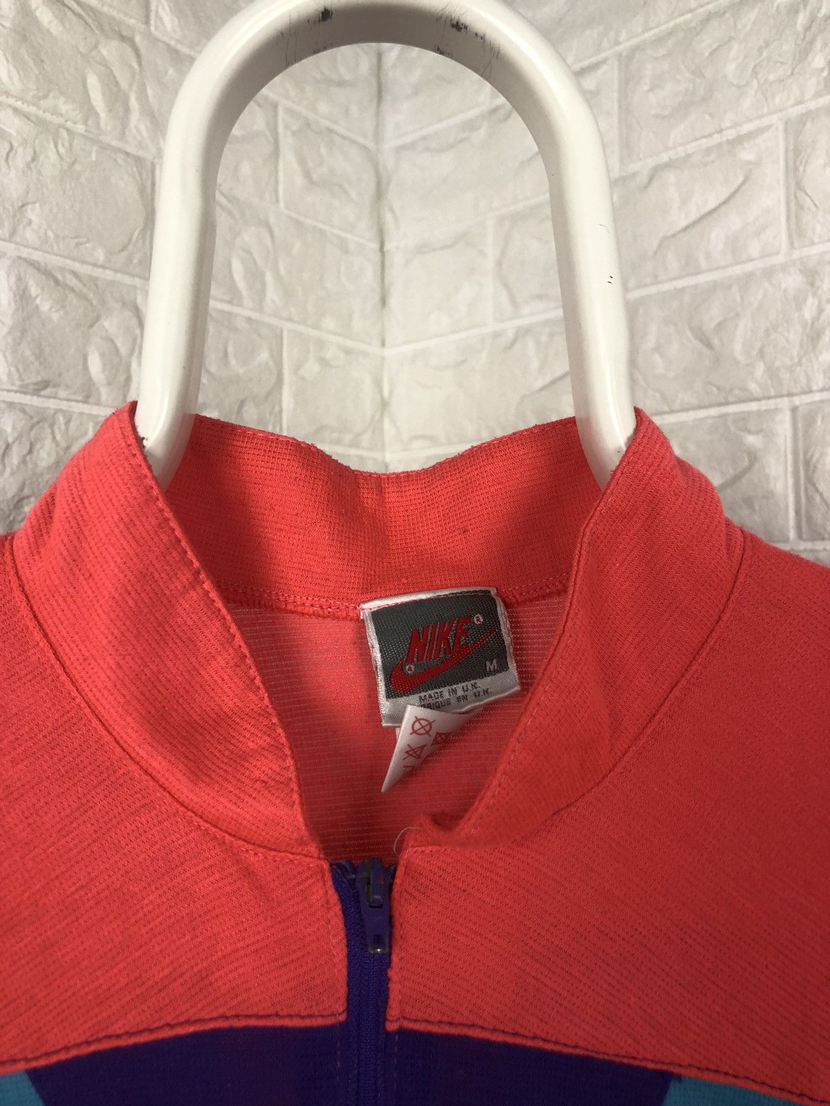 Nike × Vintage Vintage 80s NIKE Cycling Shirt Size US M / EU 48-50 / 2 - 5 Thumbnail