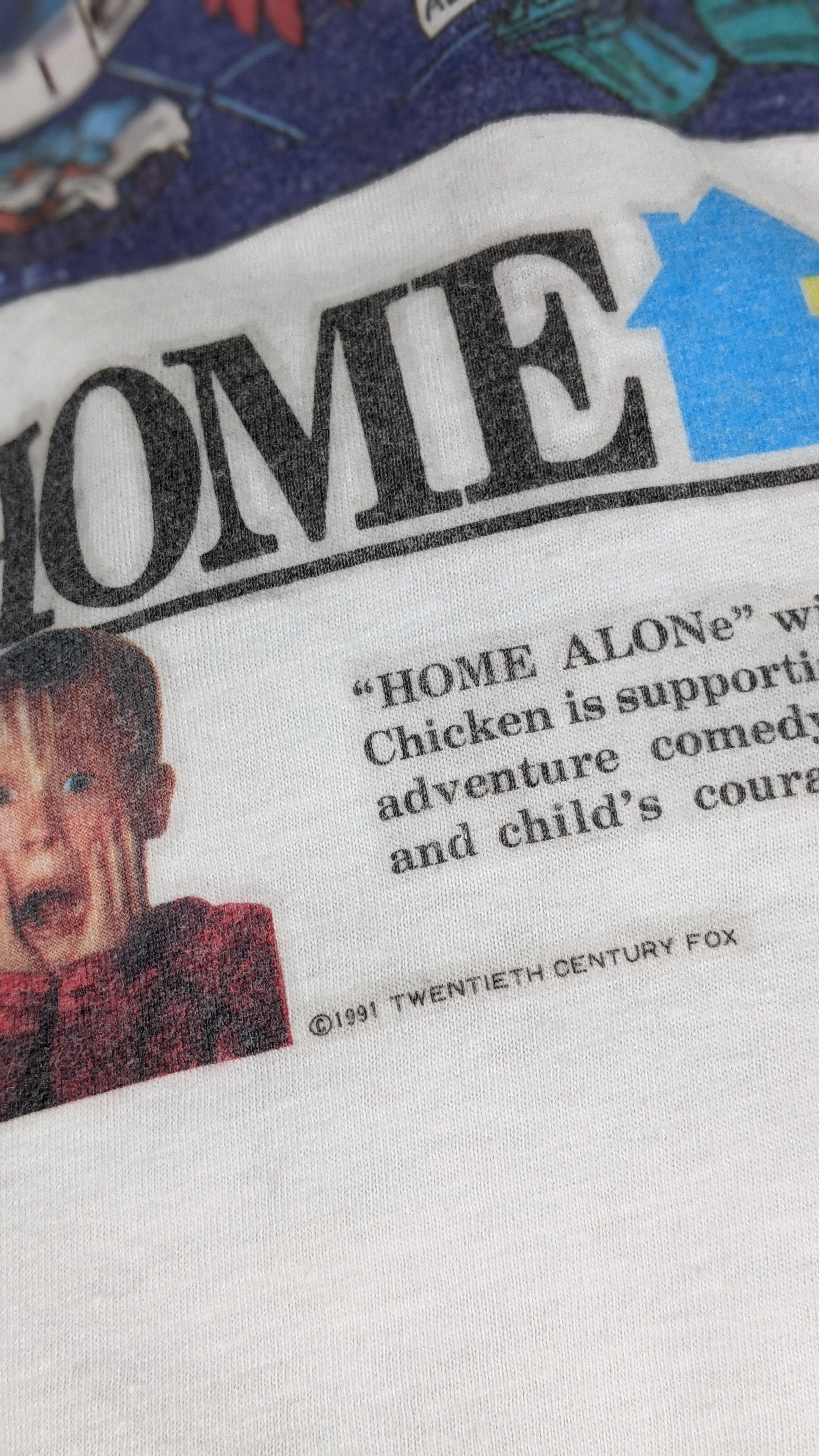 Vintage Vintage Home Alone 2 Cult Movie 90s KFC Promo shirt Size US L / EU 52-54 / 3 - 4 Thumbnail