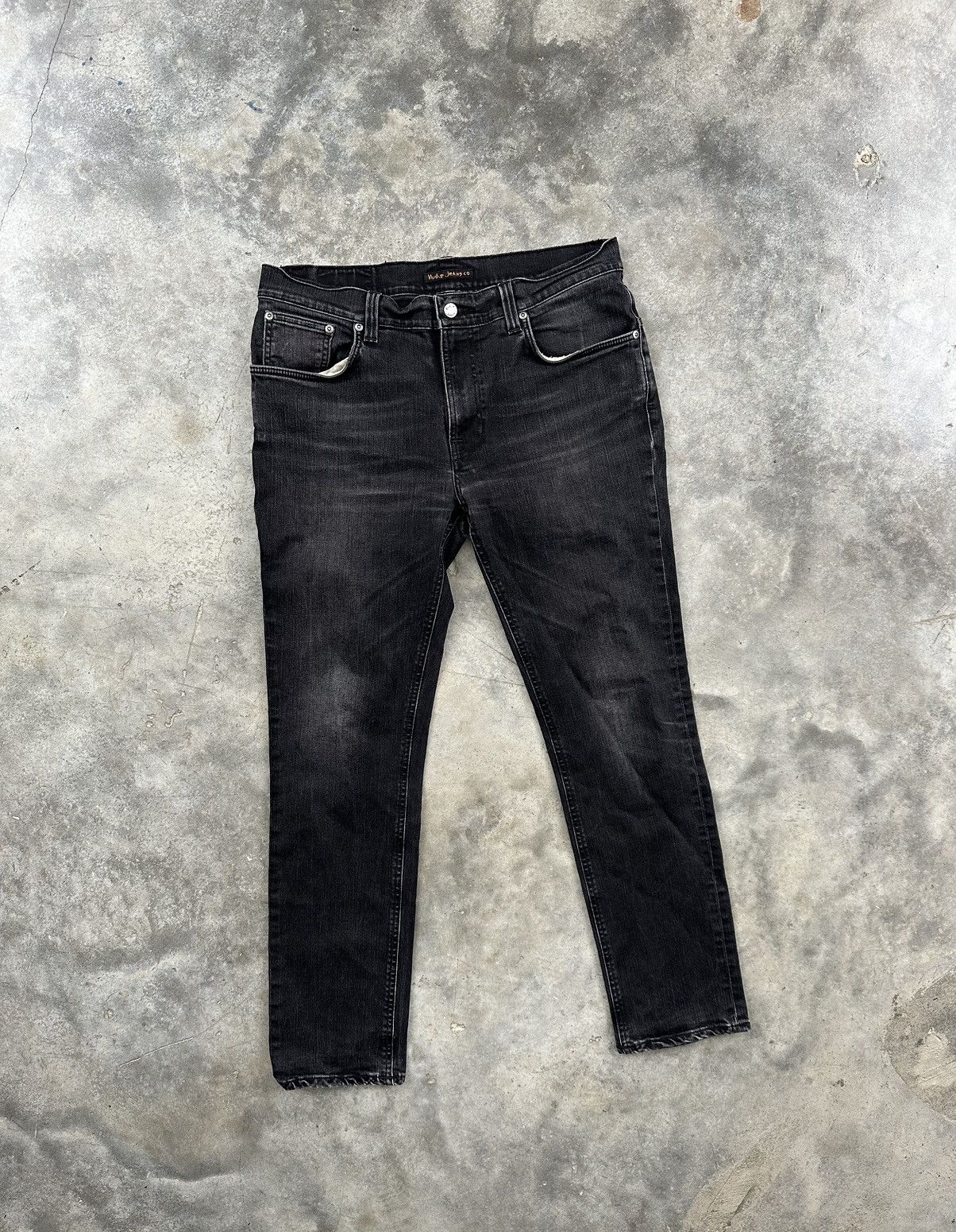 Nudie Jeans Nudie Jeans Thin Finn Organic Denim Jeans Sz. 36 x 32 Size US 36 / EU 52 - 1 Thumbnail