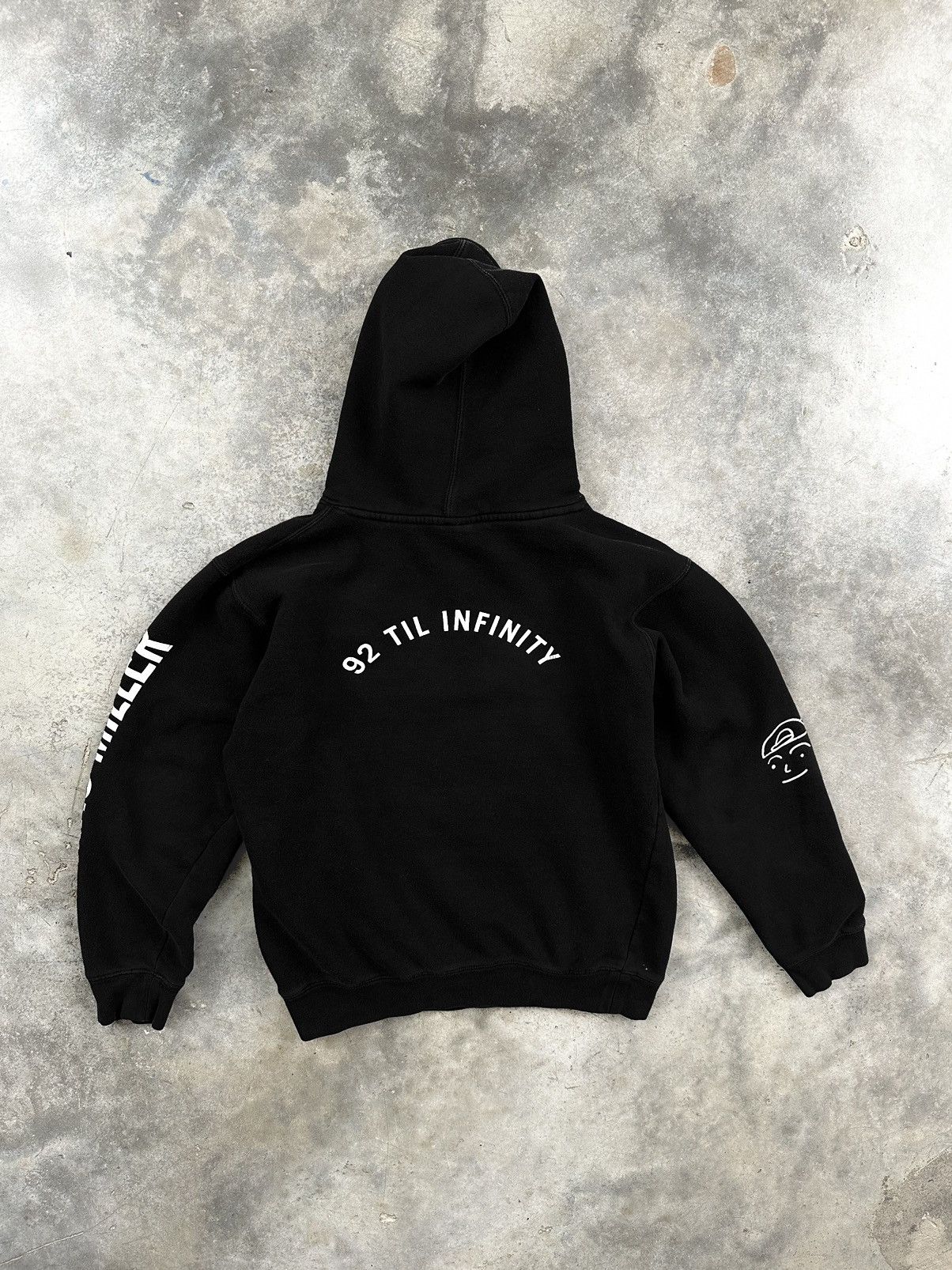 Mac Miller Mac Miller Black 92 to Infinity Logo Hoodie Sz. Small Size US S / EU 44-46 / 1 - 4 Thumbnail