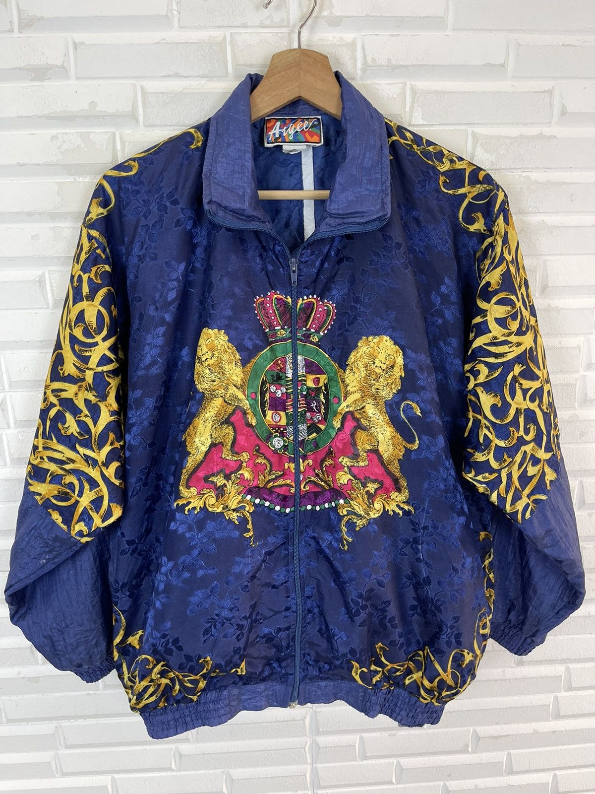 Japanese Brand Vintage Satin Bomber Jacket 1990 Streetwear Outfit Size US M / EU 48-50 / 2 - 3 Thumbnail