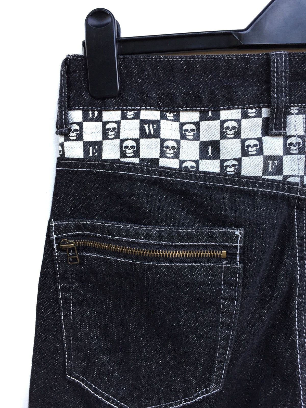 Japanese Brand Japanese Brand Wild Life Embroidered Skull Jeans Size US 30 / EU 46 - 9 Thumbnail