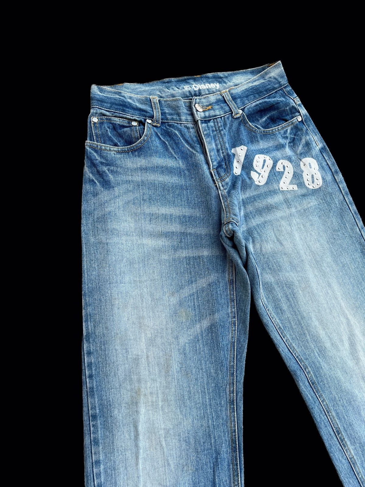 Vintage Vintage Distressed Mickey Jeans Size US 28 / EU 44 - 4 Thumbnail
