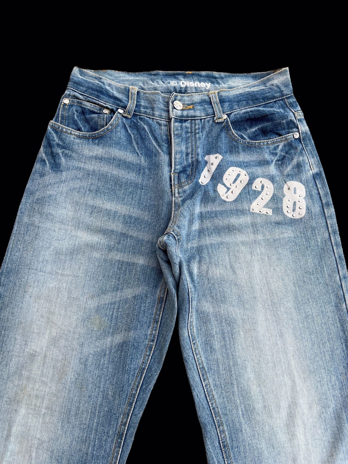 Vintage Vintage Distressed Mickey Jeans Size US 28 / EU 44 - 5 Thumbnail