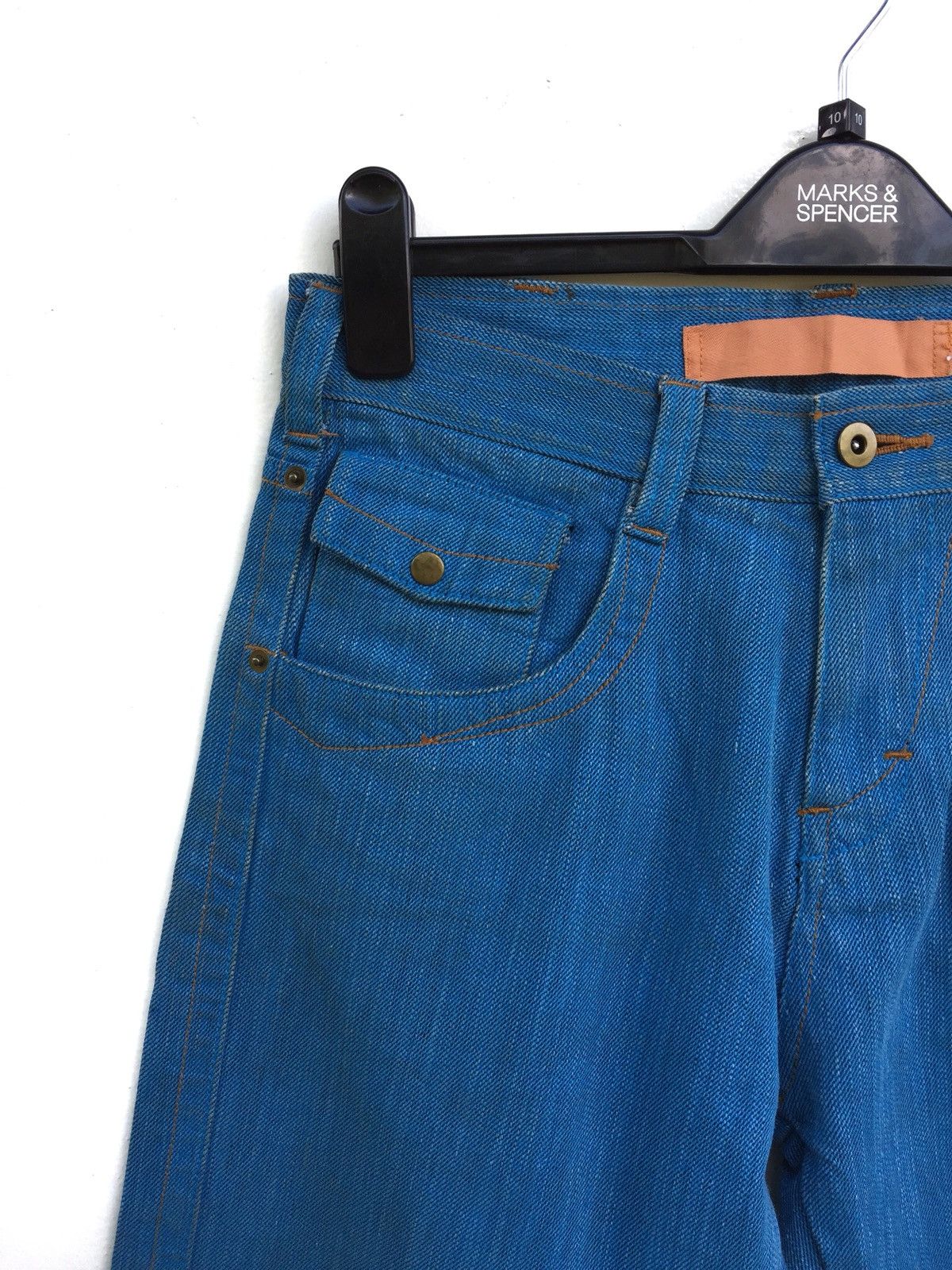 Hysteric Glamour × Japanese Brand Japanese Brand A.A.V HOMME Jeans Inspired by Kapital Japan Size US 29 - 4 Thumbnail