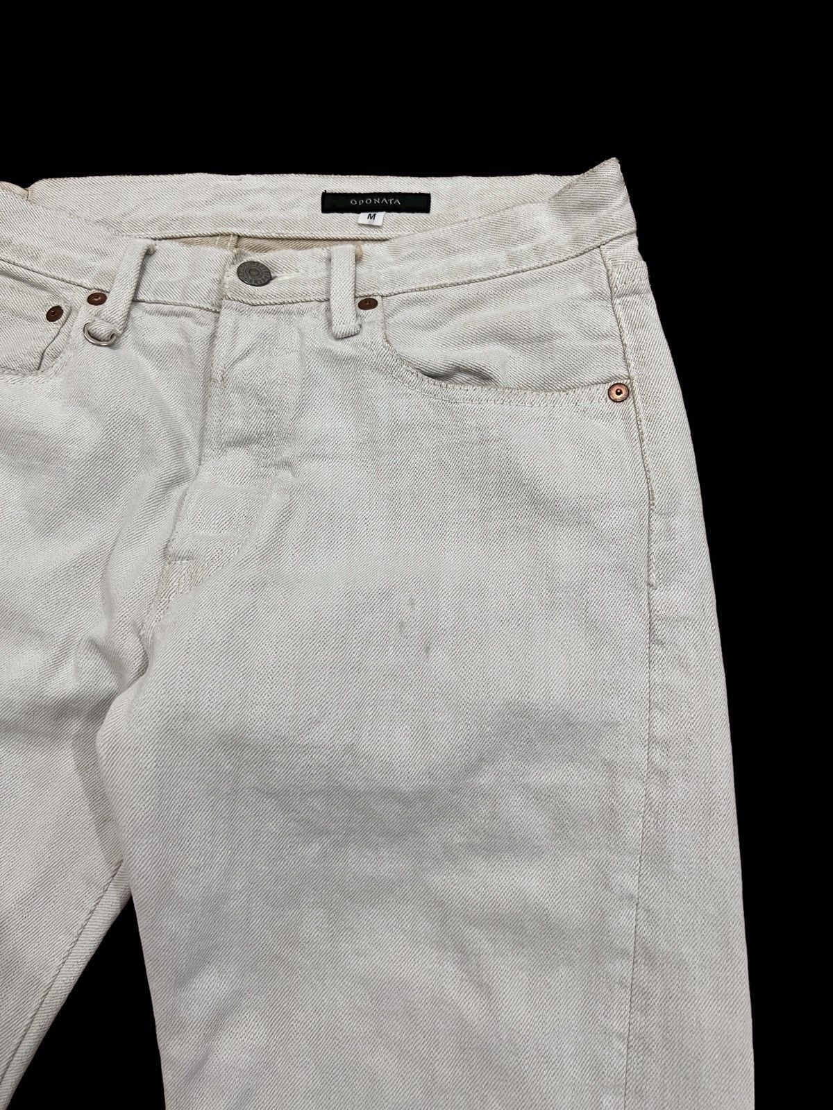 Beauty Beast × Hysteric Glamour × Japanese Brand 🔥MADE IN JAPAN ODONATA WHITE JEANS HYSTERIC GLAMOUR STYLE Size US 30 / EU 46 - 6 Thumbnail