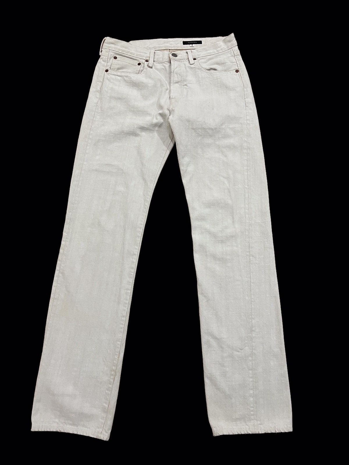 Beauty Beast × Hysteric Glamour × Japanese Brand 🔥MADE IN JAPAN ODONATA WHITE JEANS HYSTERIC GLAMOUR STYLE Size US 30 / EU 46 - 1 Thumbnail