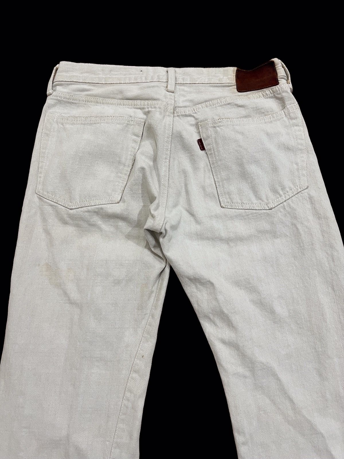 Beauty Beast × Hysteric Glamour × Japanese Brand 🔥MADE IN JAPAN ODONATA WHITE JEANS HYSTERIC GLAMOUR STYLE Size US 30 / EU 46 - 4 Thumbnail
