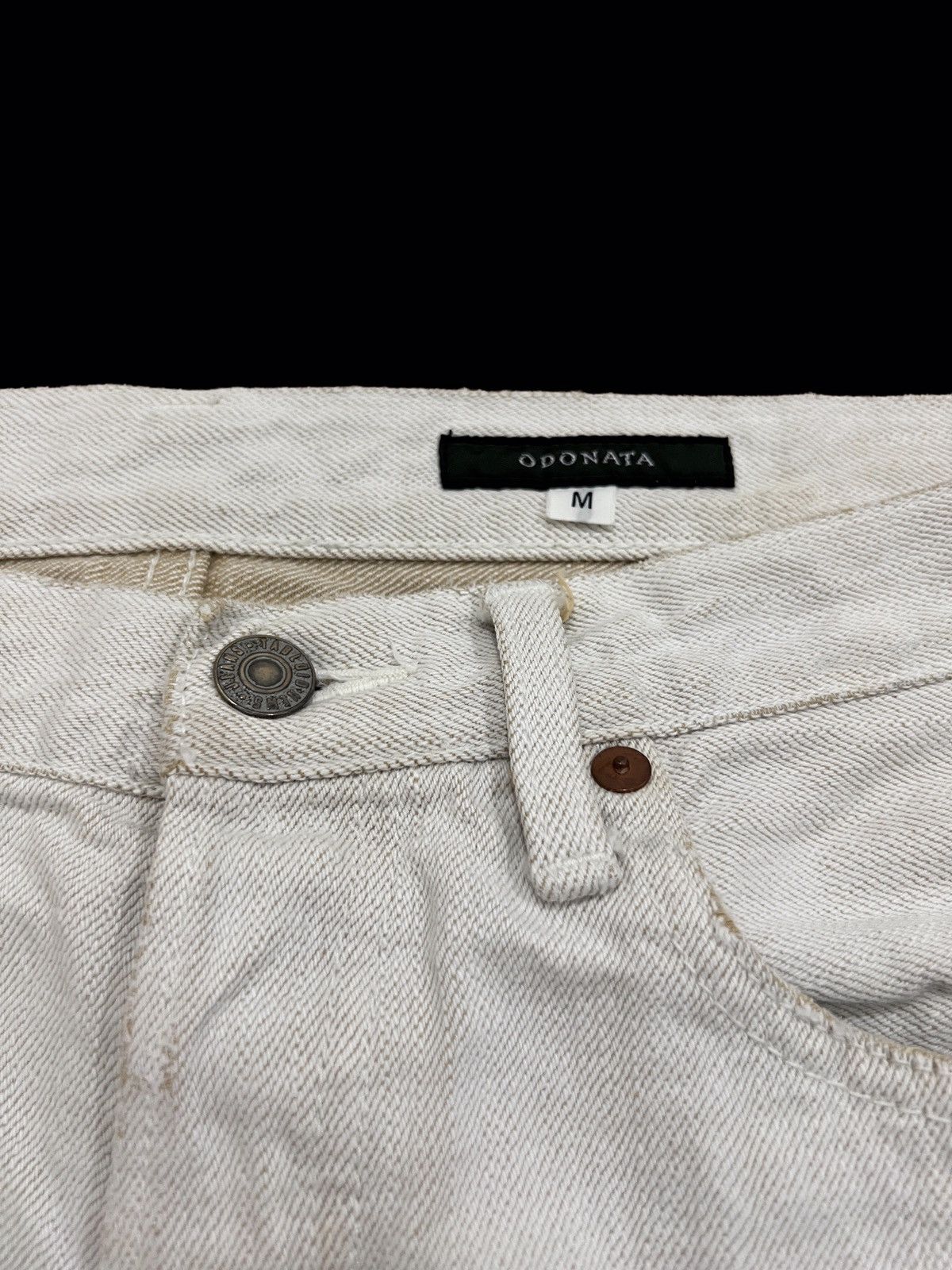 Beauty Beast × Hysteric Glamour × Japanese Brand 🔥MADE IN JAPAN ODONATA WHITE JEANS HYSTERIC GLAMOUR STYLE Size US 30 / EU 46 - 13 Thumbnail