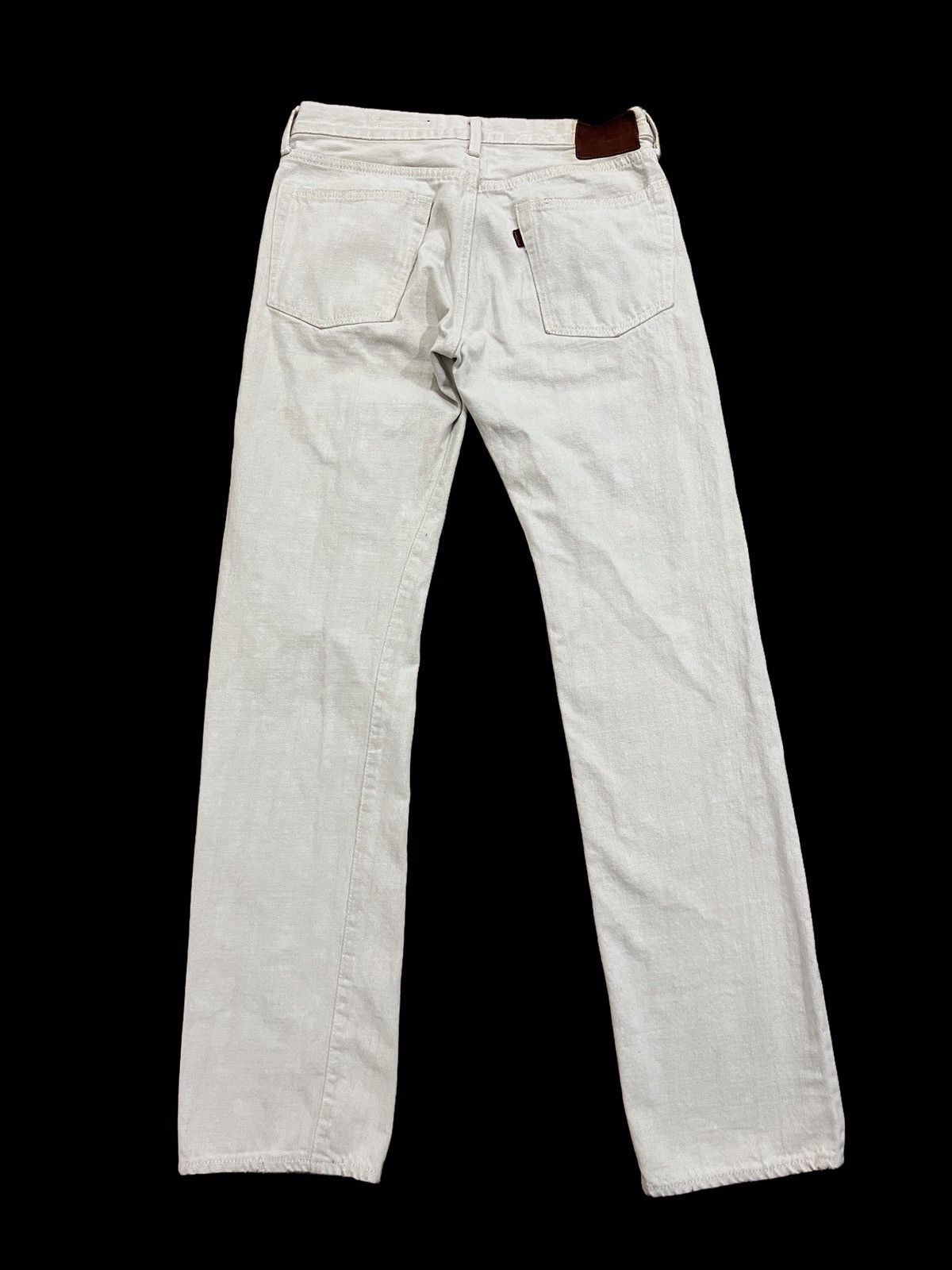 Beauty Beast × Hysteric Glamour × Japanese Brand 🔥MADE IN JAPAN ODONATA WHITE JEANS HYSTERIC GLAMOUR STYLE Size US 30 / EU 46 - 2 Thumbnail