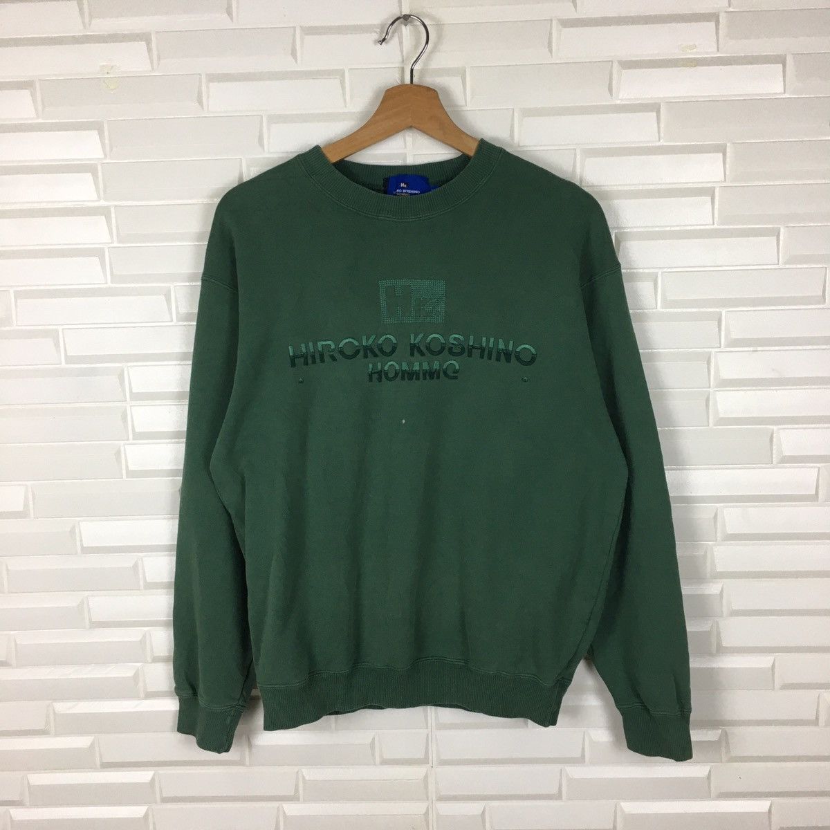 Designer × Hiroko Koshino Homme × Japanese Brand Hiroko Koshino Homme Olive Green Size US M / EU 48-50 / 2 - 1 Thumbnail