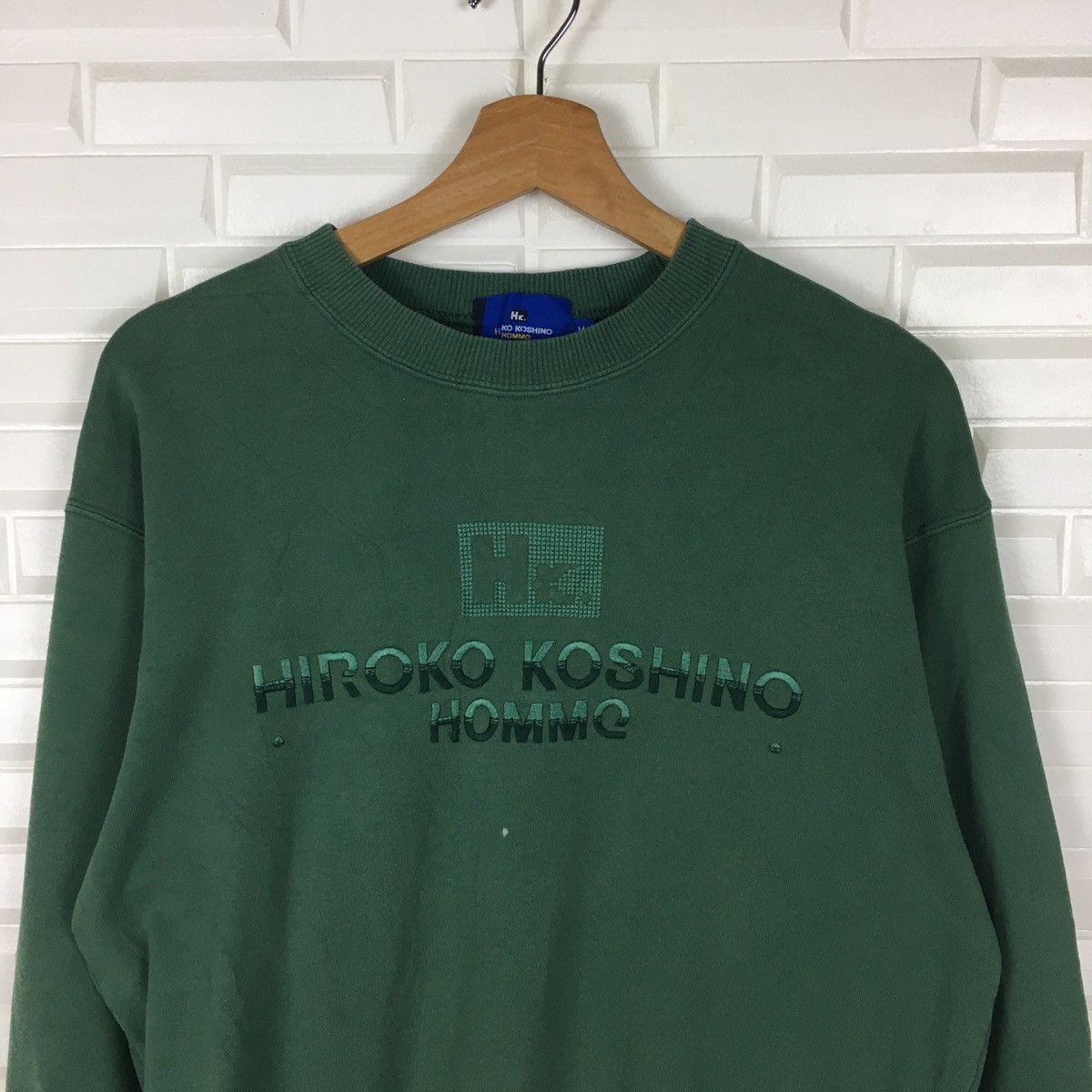 Designer × Hiroko Koshino Homme × Japanese Brand Hiroko Koshino Homme Olive Green Size US M / EU 48-50 / 2 - 5 Thumbnail