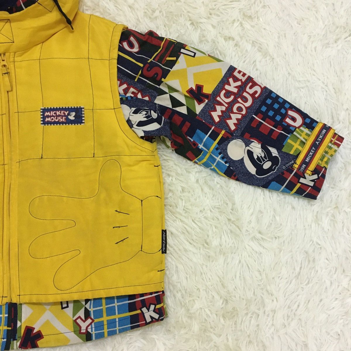 Disney × Mickey Mouse Mickey Mouse Double Layer Kids Hoodie Size US XS / EU 42 / 0 - 5 Thumbnail