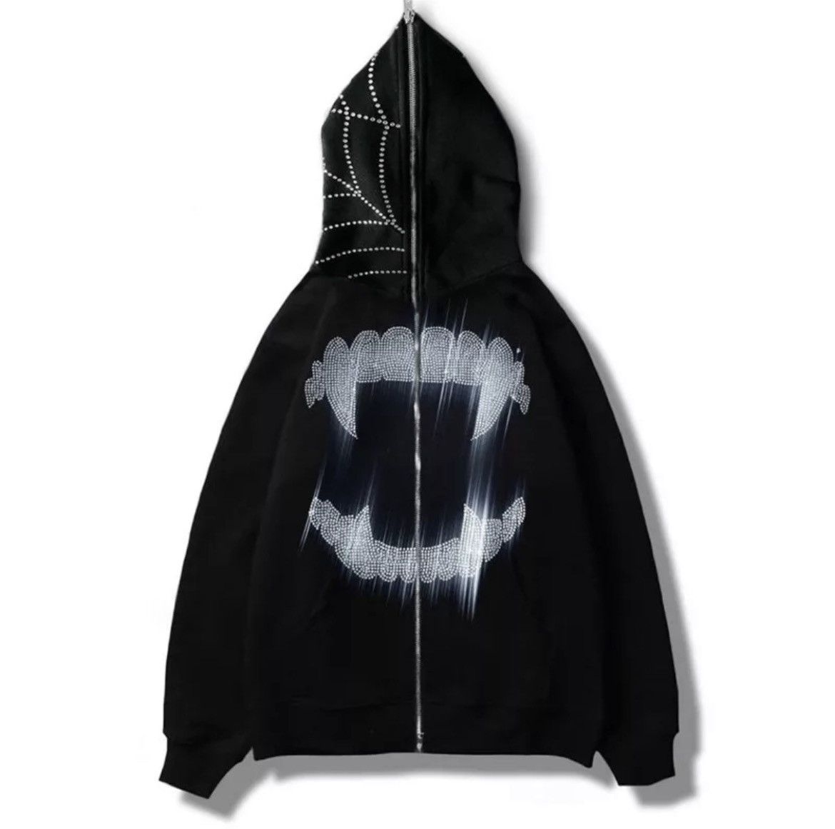 Y2K Rhinestone Full Zip