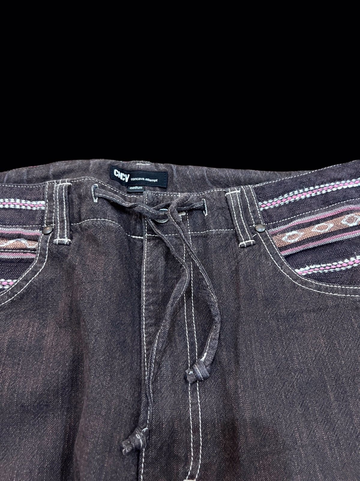 Japanese Brand 🔥JAPANESE BRAND CNCV ATTEMTP NAVAJO POCKET KAPITAL STYLE Size US 31 - 10 Thumbnail