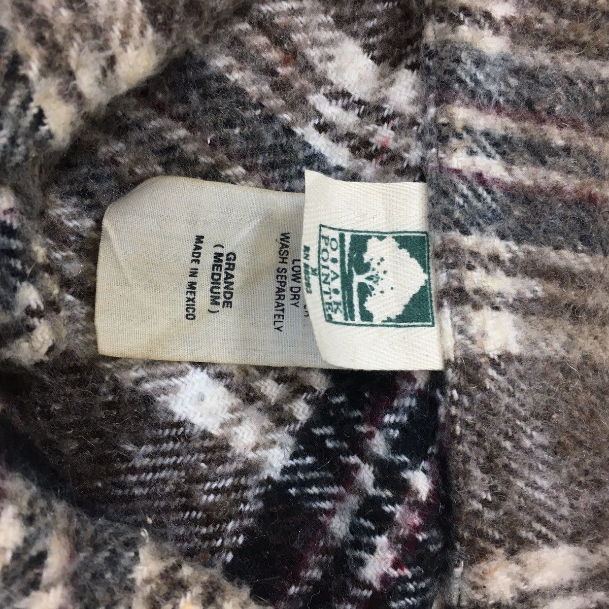 Flannel × Vintage Vintage Mexican Flannel Size US M / EU 48-50 / 2 - 6 Thumbnail