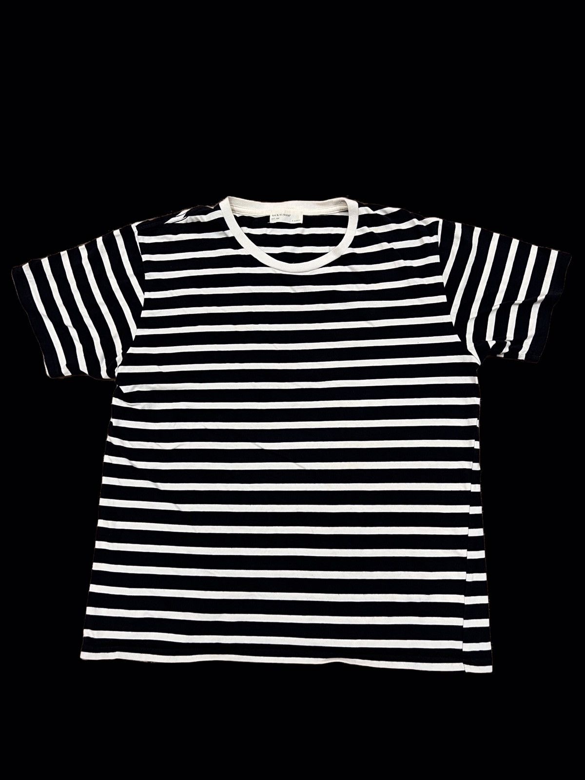 Japanese Brand Back Number x Kurt Cobain Stripes Grunge T-Shirt Size US M / EU 48-50 / 2 - 1 Thumbnail
