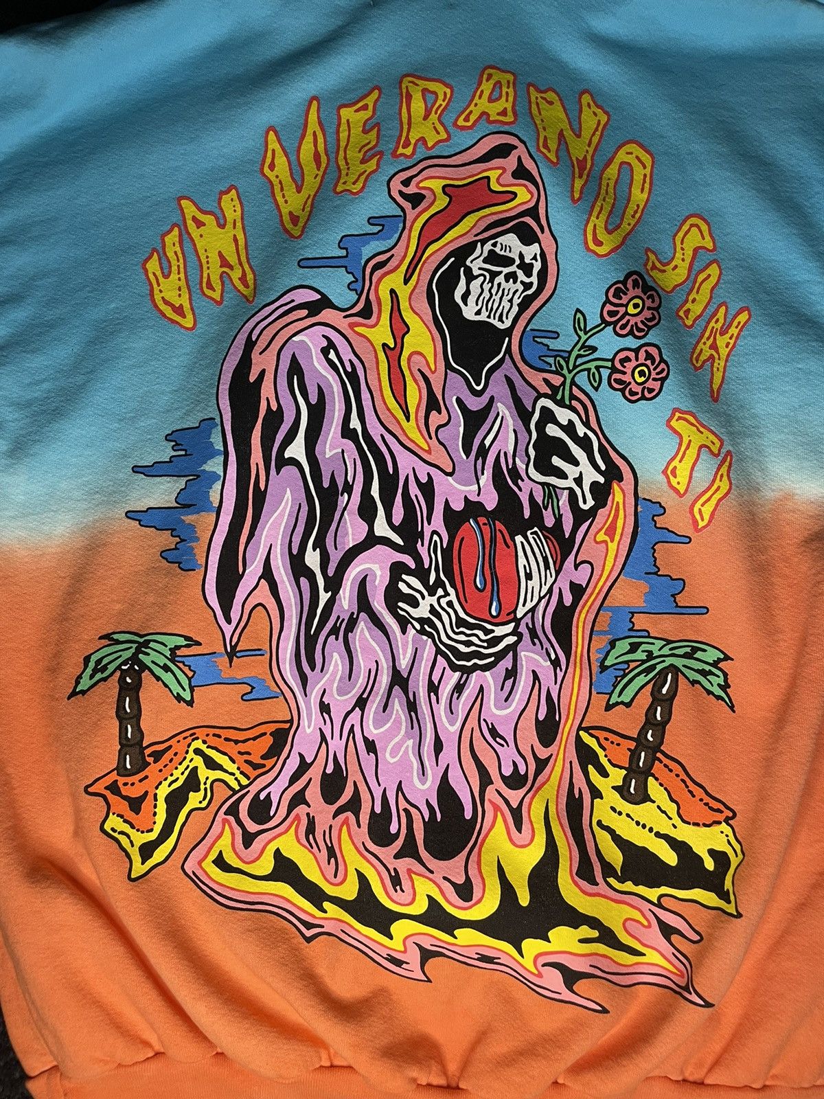 Warren Lotas Warren Lotas X Bad Bunny Un Verano Sin Ti Ombre Hoodie Size US XL / EU 56 / 4 - 4 Thumbnail