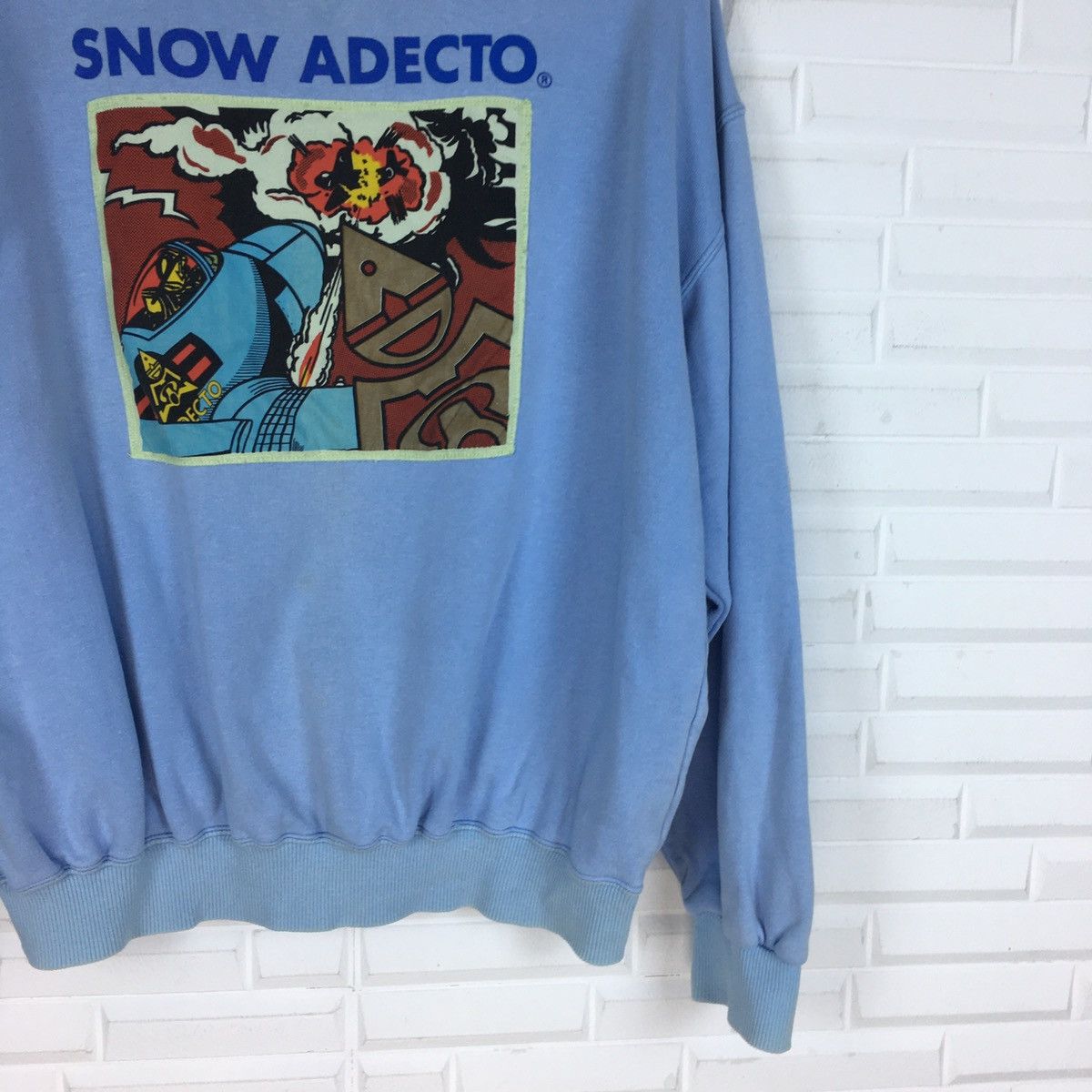 Vintage Snow Adecto Sweatshirt Size US L / EU 52-54 / 3 - 4 Thumbnail