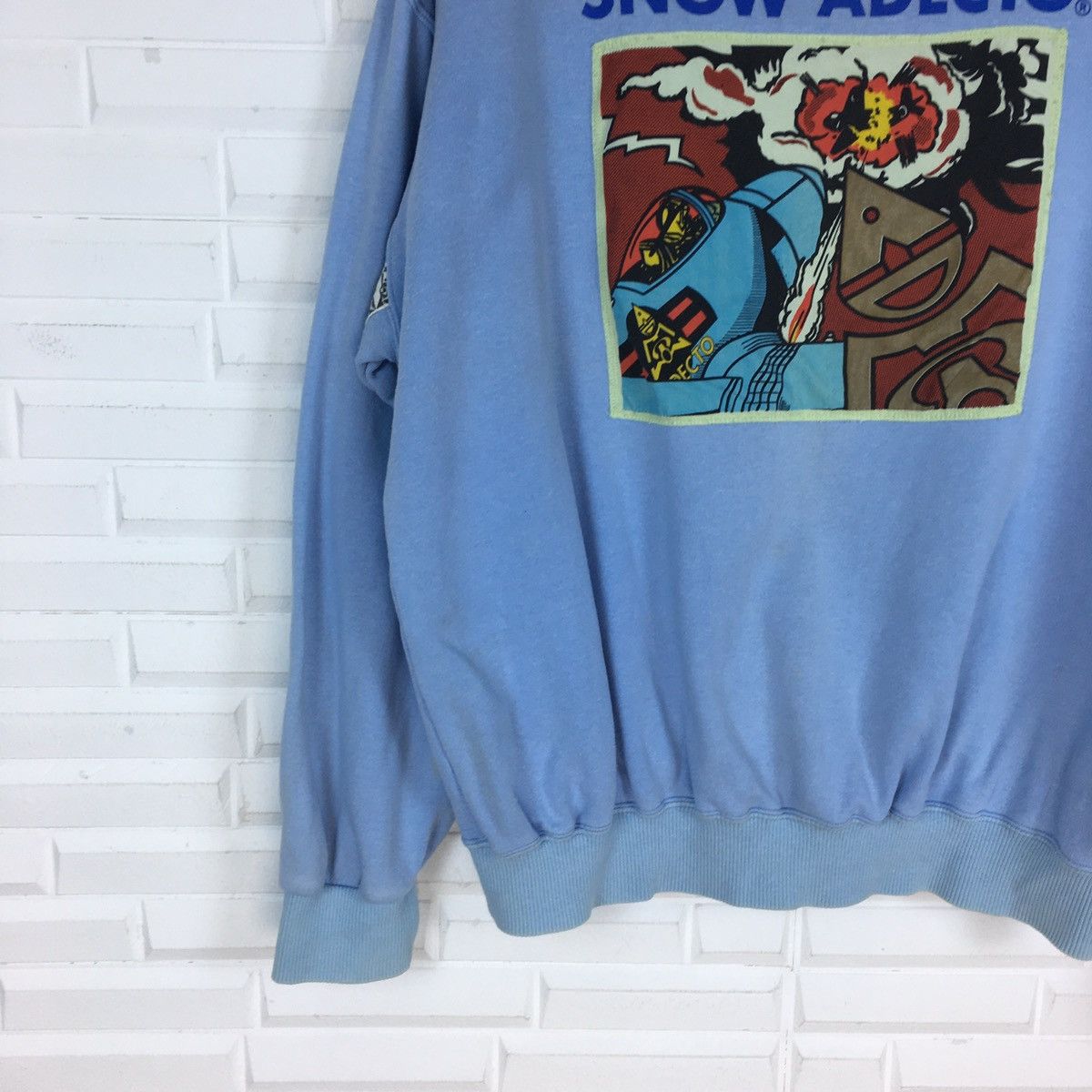 Vintage Snow Adecto Sweatshirt Size US L / EU 52-54 / 3 - 3 Thumbnail