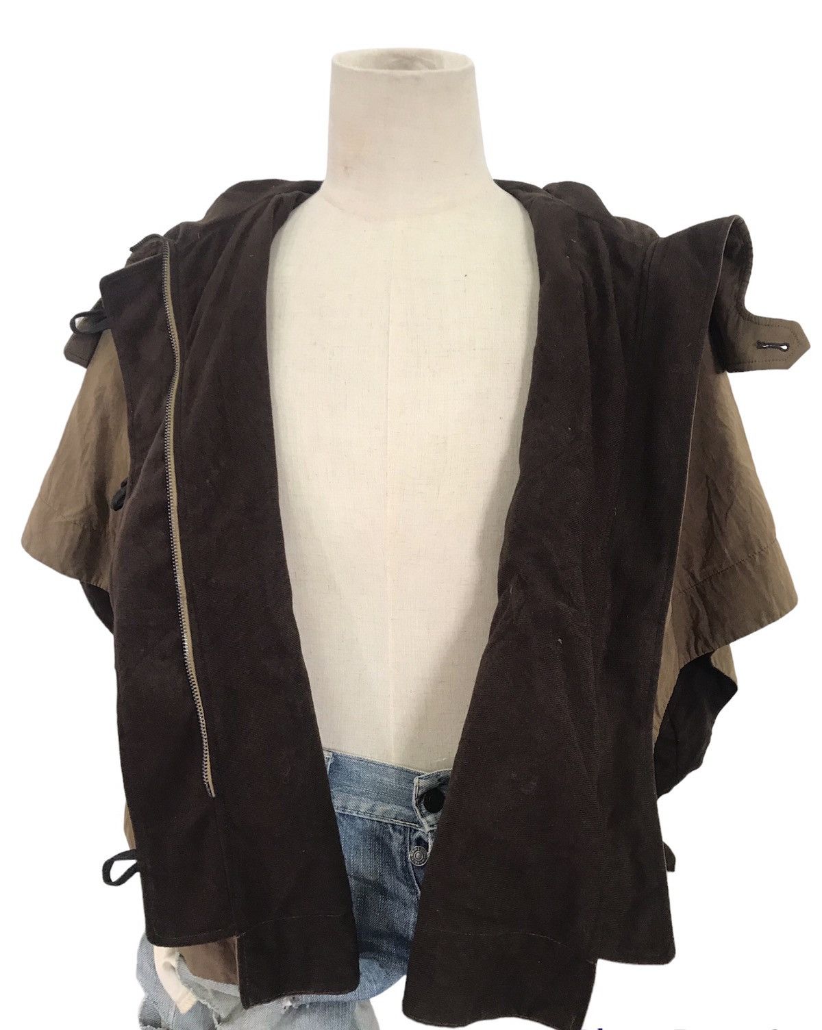 Japanese Brand Vintage Japanese Brand jvim Poncho Cloak / Cape Size US XL / EU 56 / 4 - 6 Thumbnail