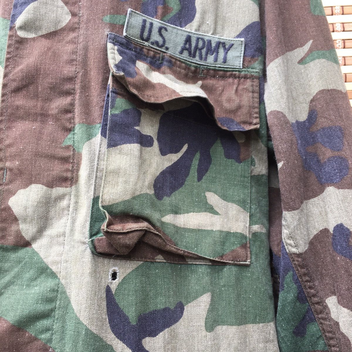 Vintage U.S. Army Camo Field Jacket Size US M / EU 48-50 / 2 - 7 Thumbnail