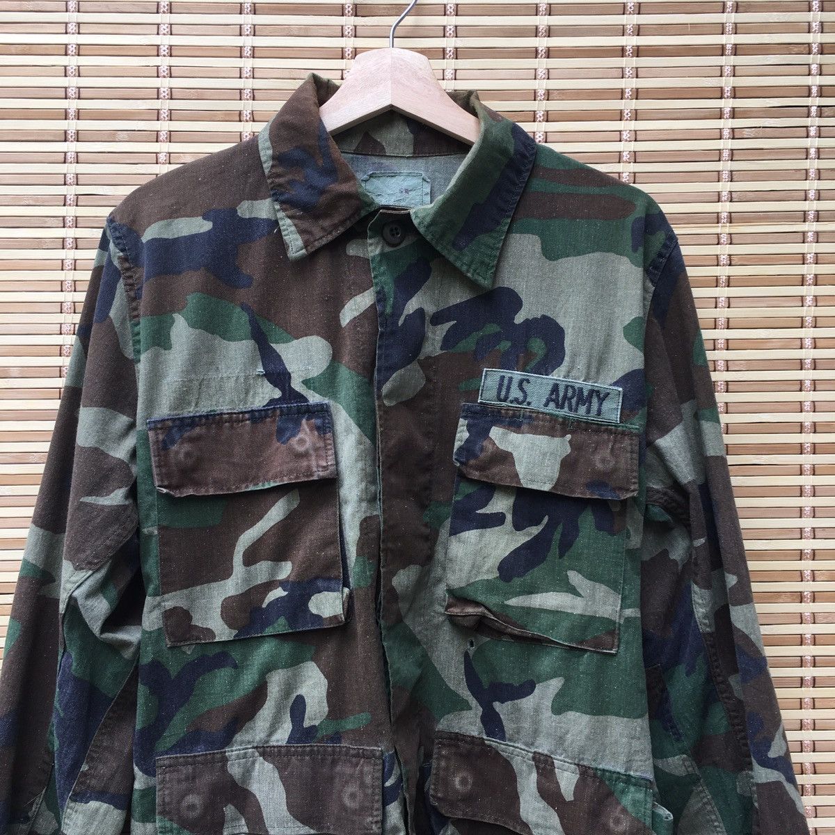 Vintage U.S. Army Camo Field Jacket Size US M / EU 48-50 / 2 - 5 Thumbnail