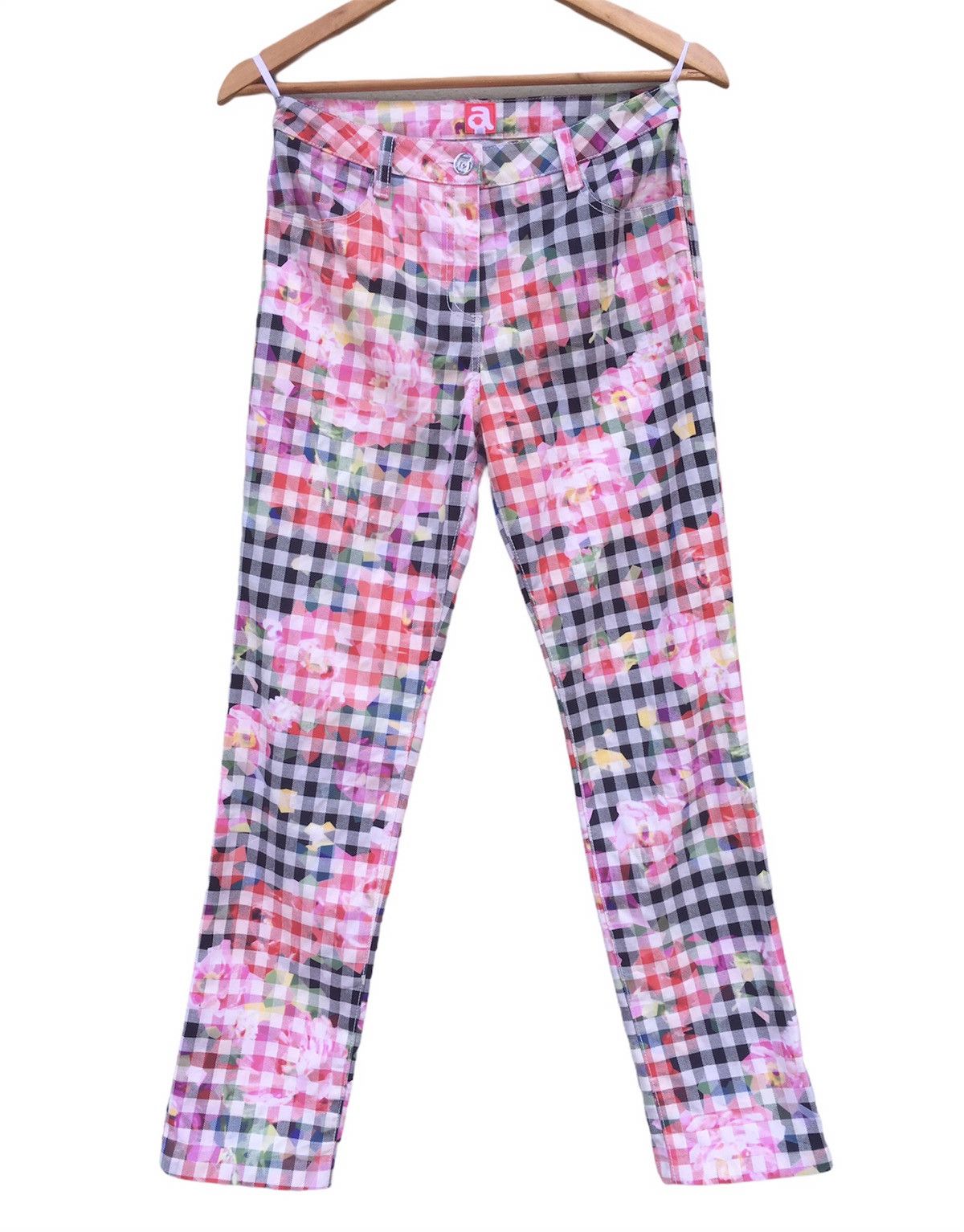 Other Japanese Multicolour Flower Women Pant Size 28" / US 6 / IT 42 - 1 Thumbnail