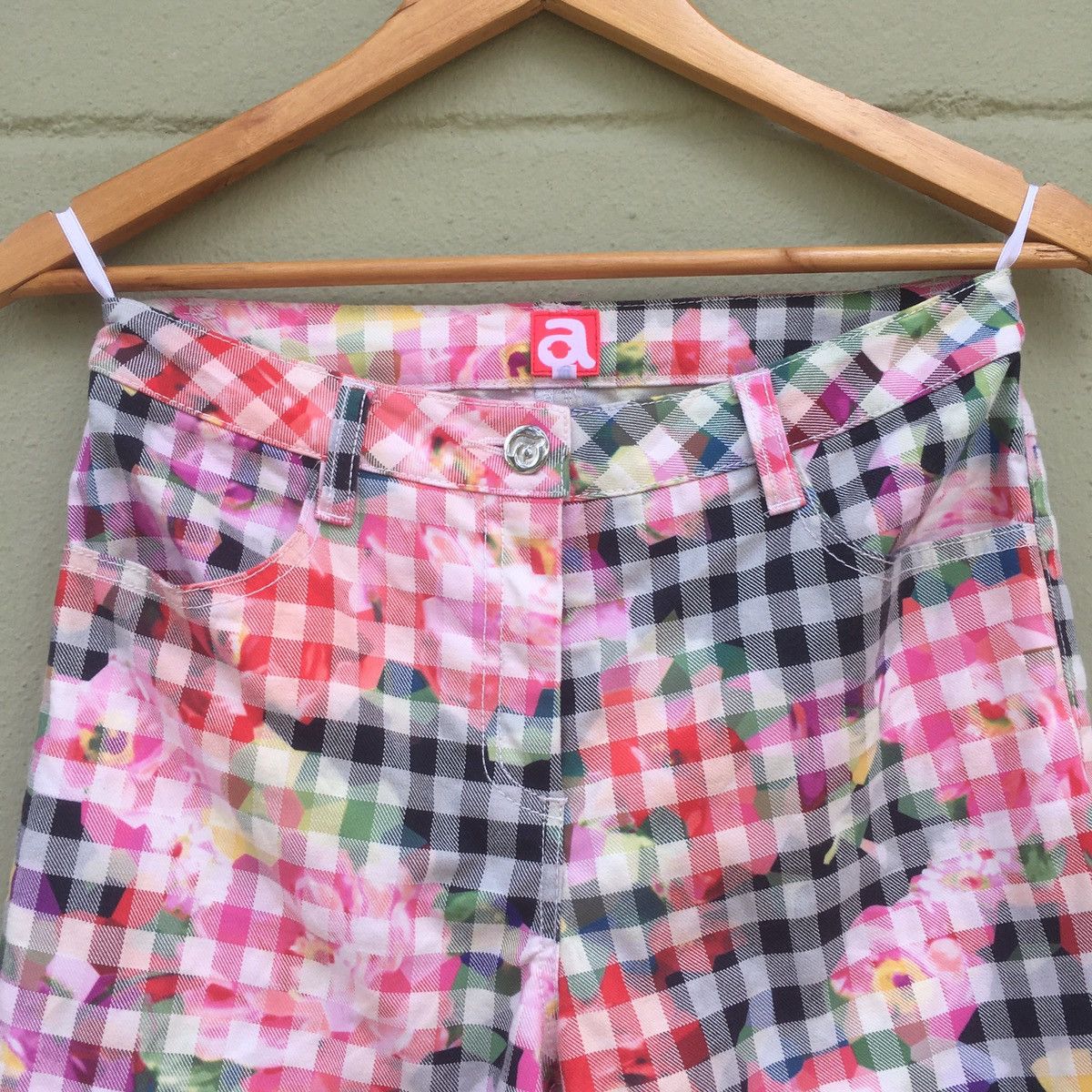 Other Japanese Multicolour Flower Women Pant Size 28" / US 6 / IT 42 - 5 Thumbnail