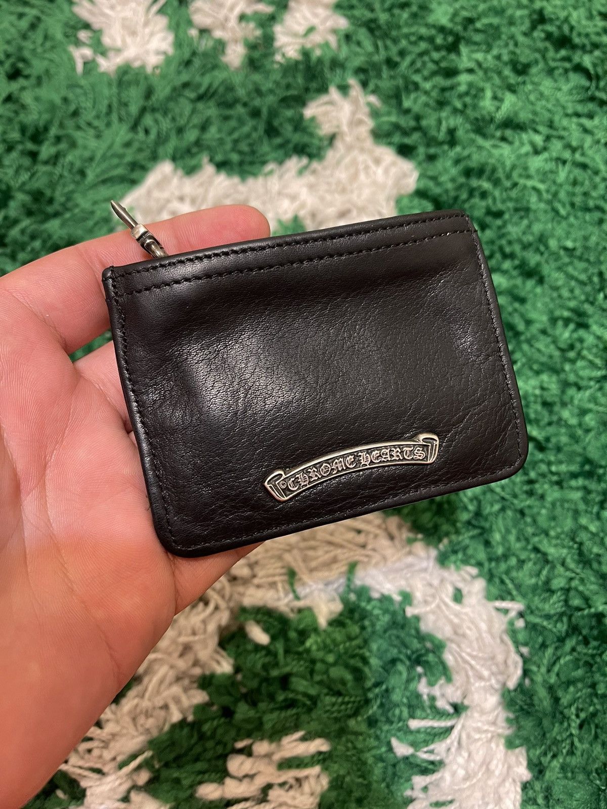 Chrome Hearts Dagger Zip Wallet
