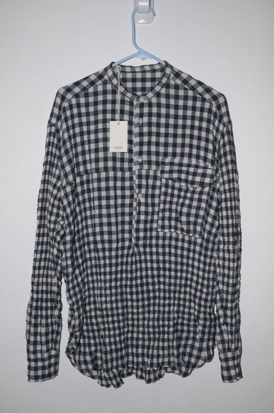 Eidos Napoli New Crinkled Button-Up Shirt | Grailed