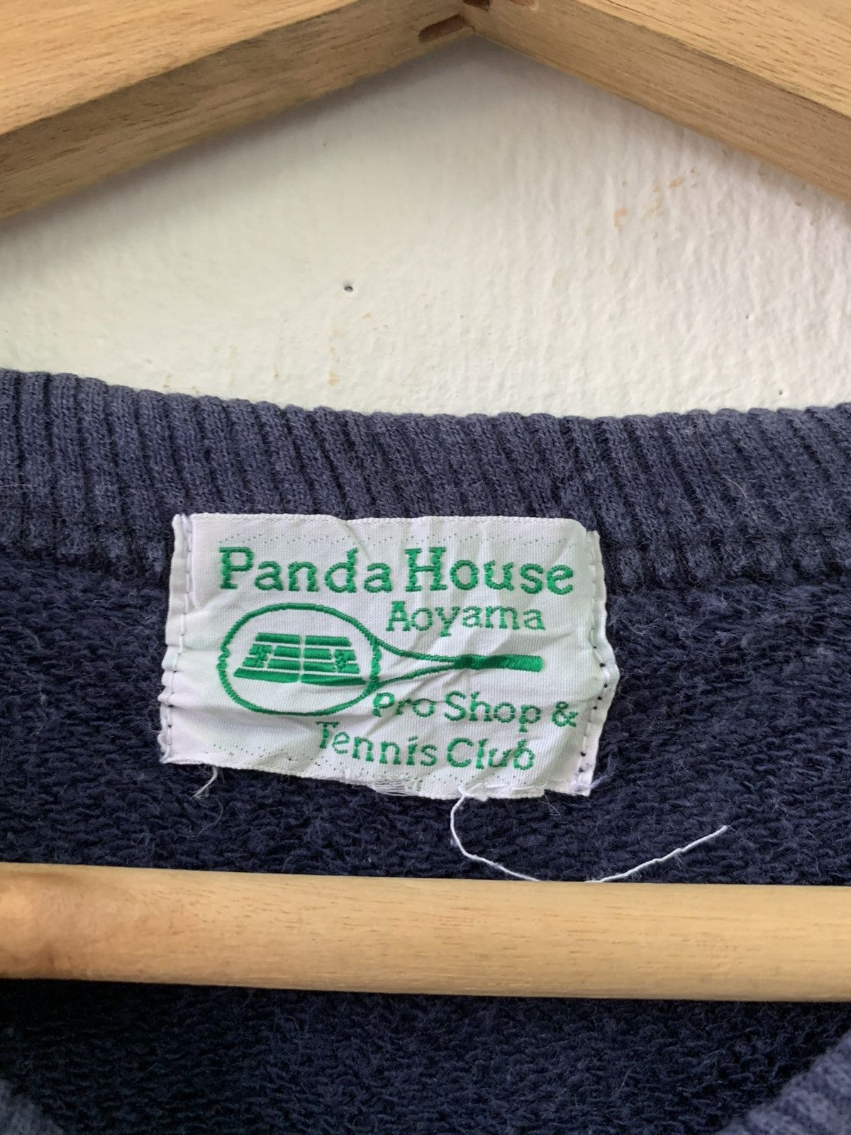 Japanese Brand × Vintage 90s Panda House Tennis Big Logo Printed Crewneck Sweatshirt Size US M / EU 48-50 / 2 - 7 Thumbnail