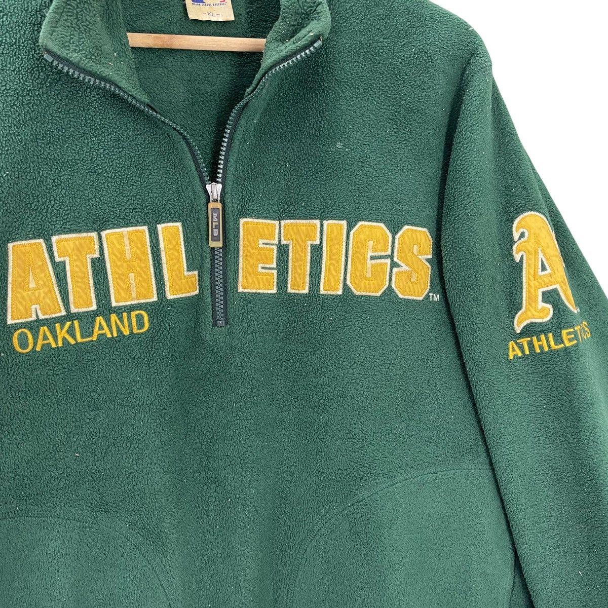 MLB Vintage 90’s MLB Oakland Athletic Fleece Size L Size US M / EU 48-50 / 2 - 5 Thumbnail